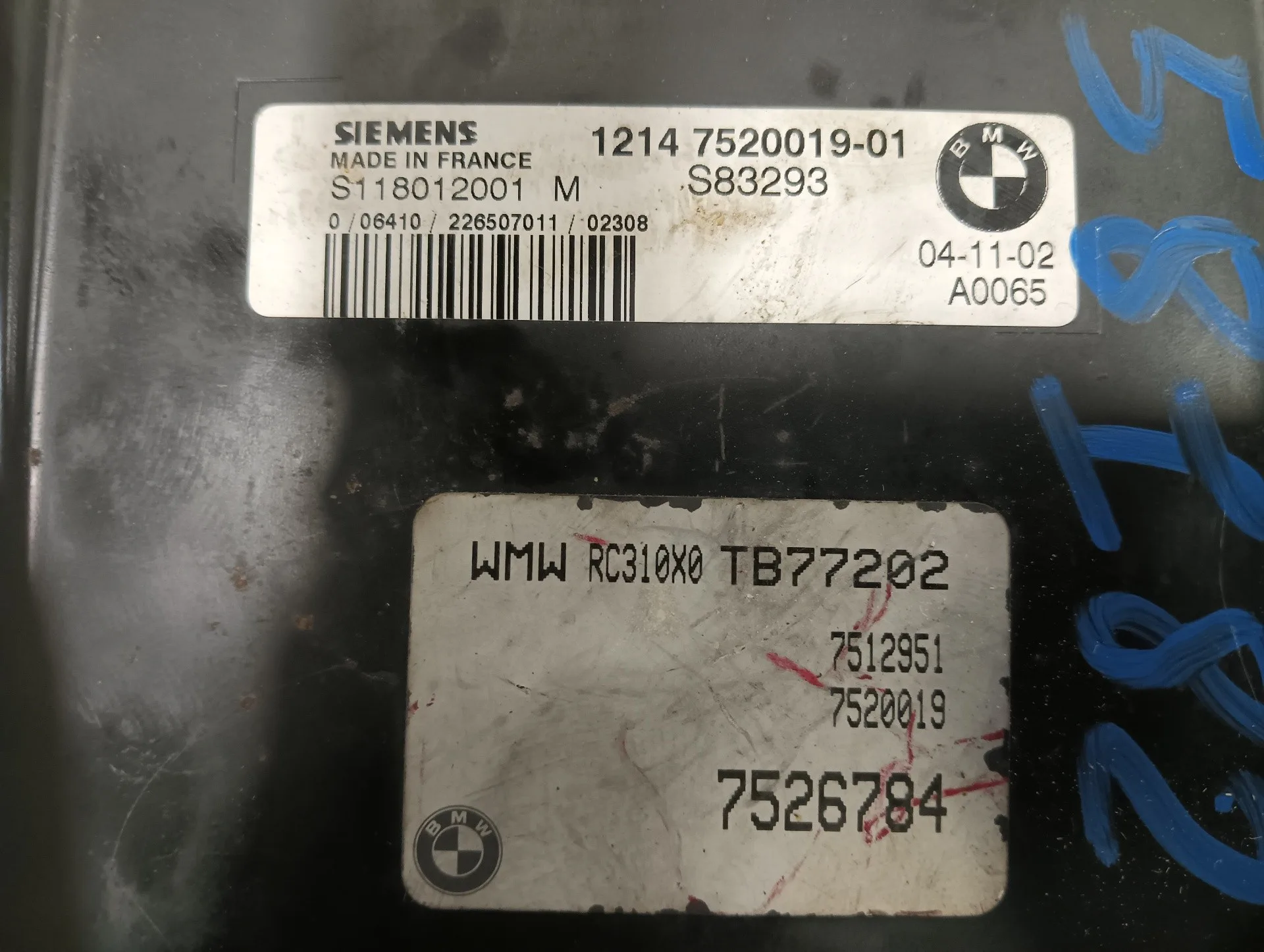 Centralita Motor Uce para Bmw Mini (R50,R53)