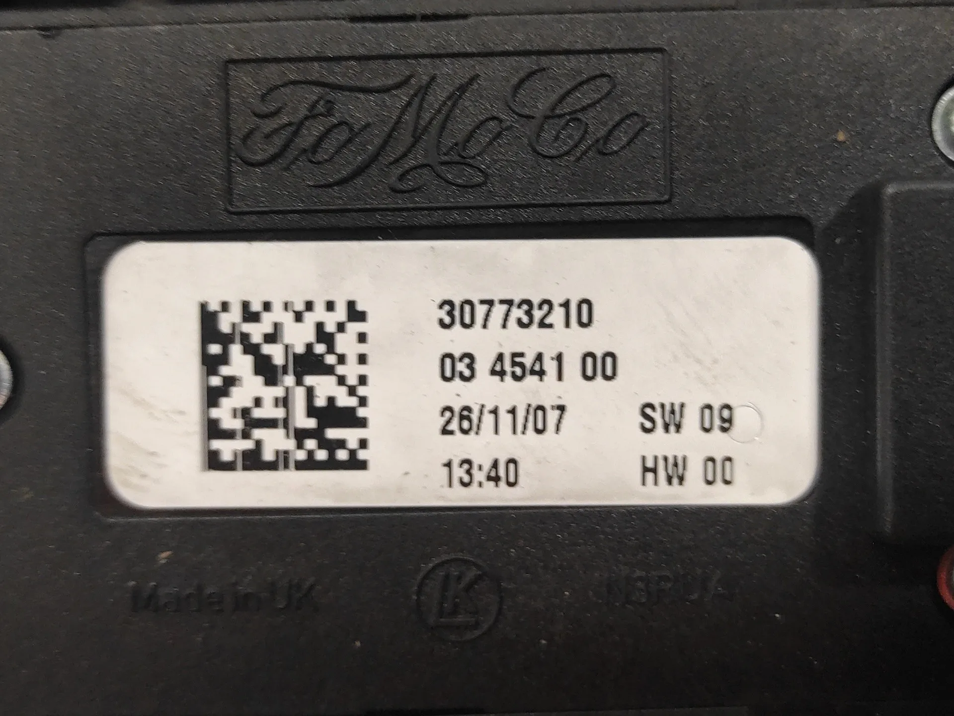 Mando Elevalunas Delantero Izquierdo para Volvo S40 Berlina