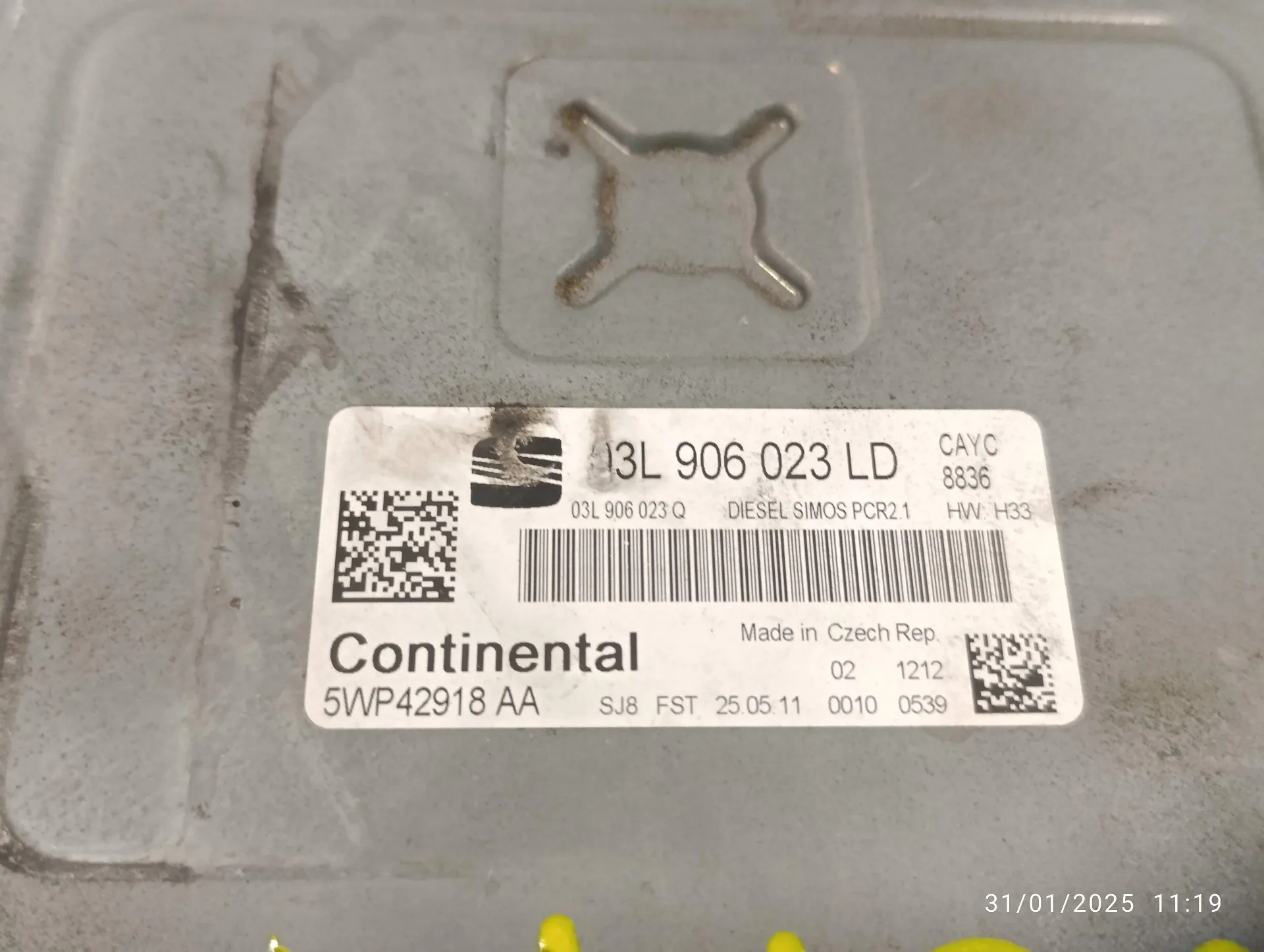 Centralita Motor Uce para Seat Ibiza St (6J8)