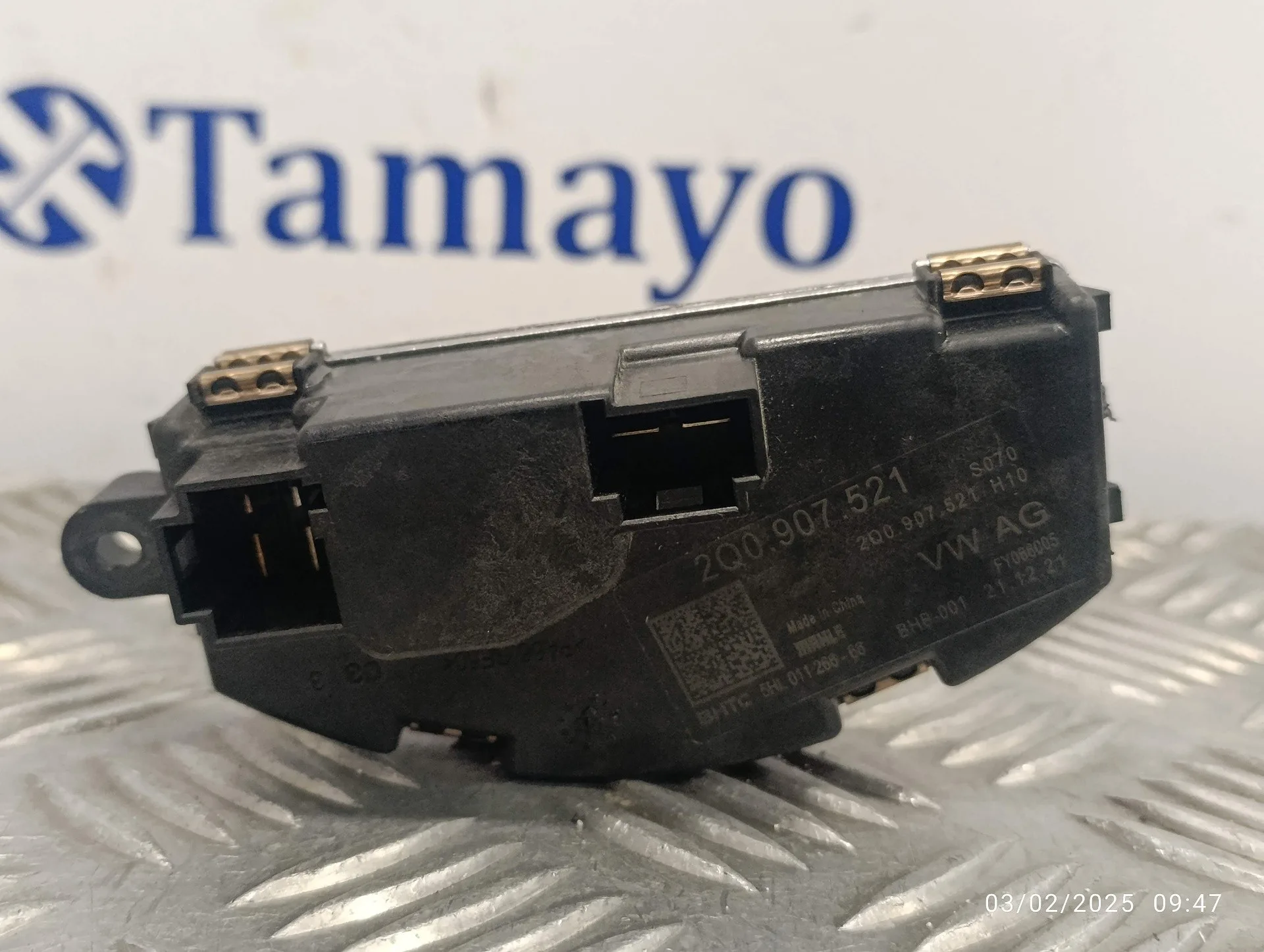 Resistencia Calefaccion para Seat Alhambra (7N)
