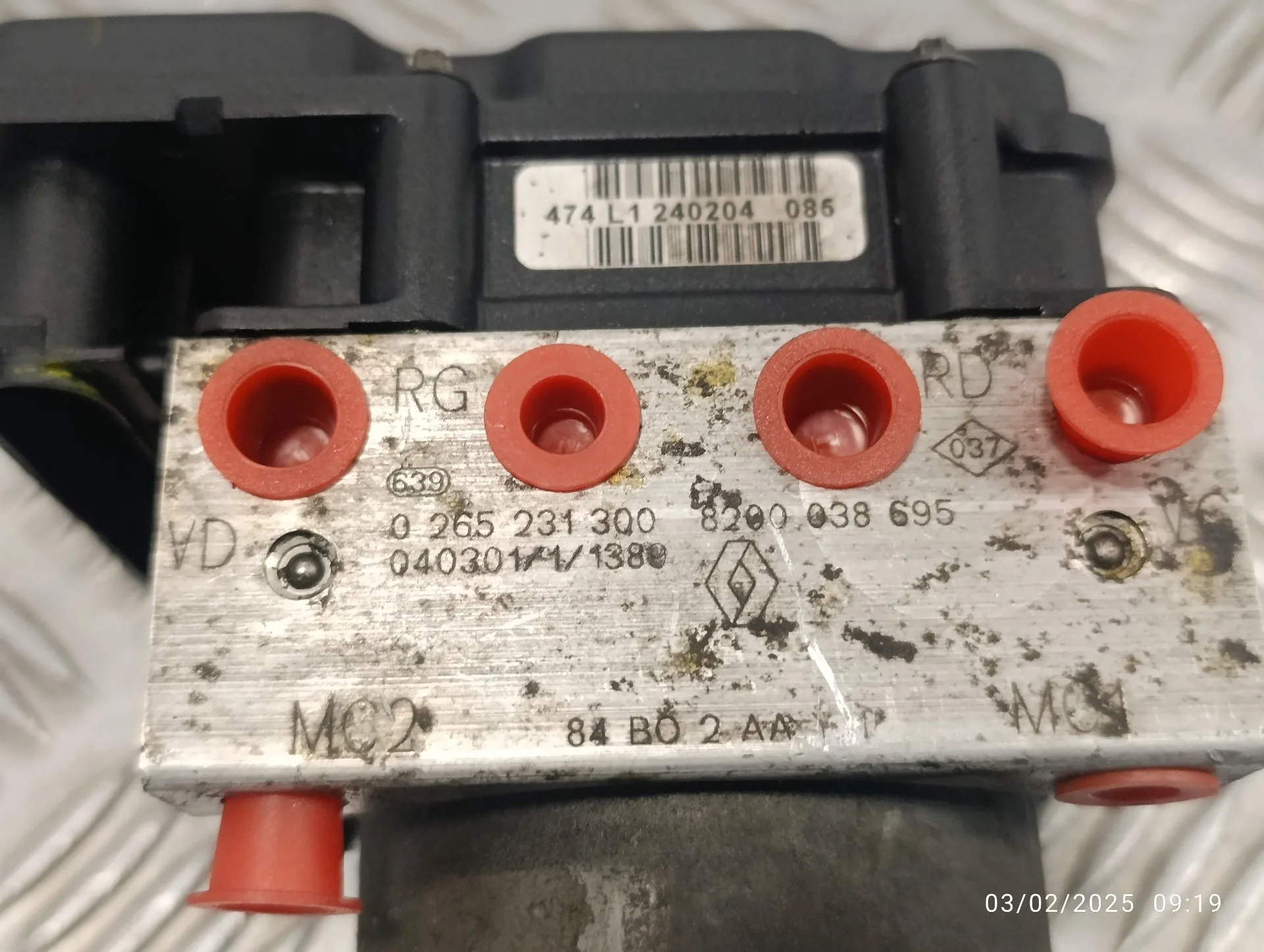 Abs para Renault Megane Ii Coupe/Cabrio
