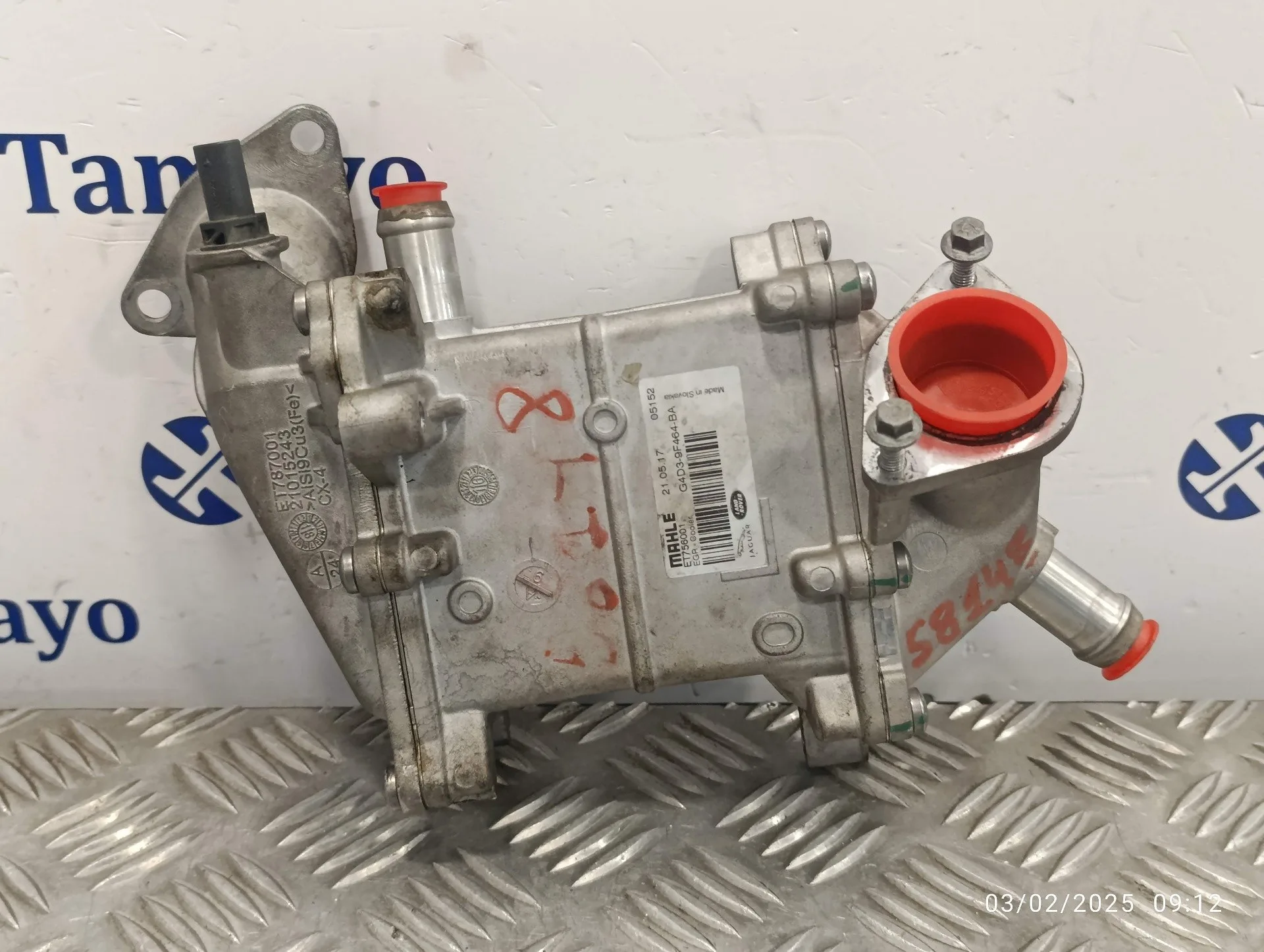 Enfriador Egr para Land Rover Discovery Sport