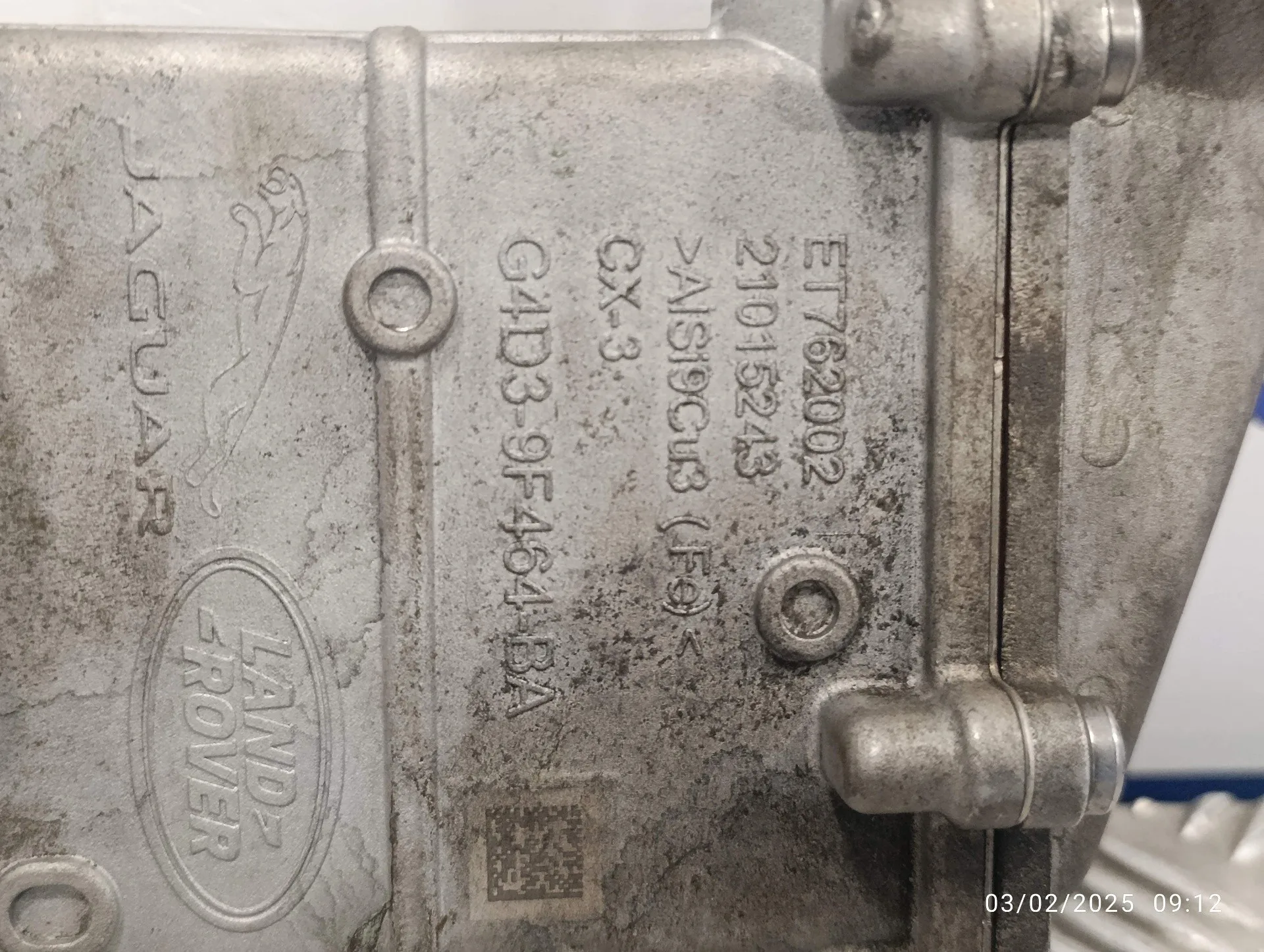 Enfriador Egr para Land Rover Discovery Sport