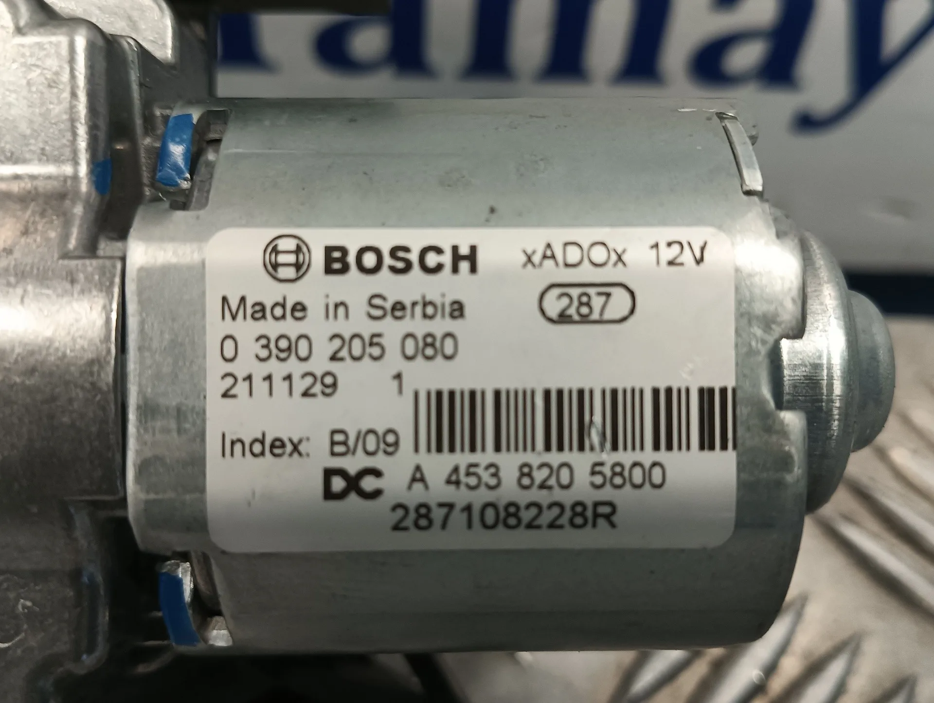 Motor Limpia Trasero para Smart Forfour