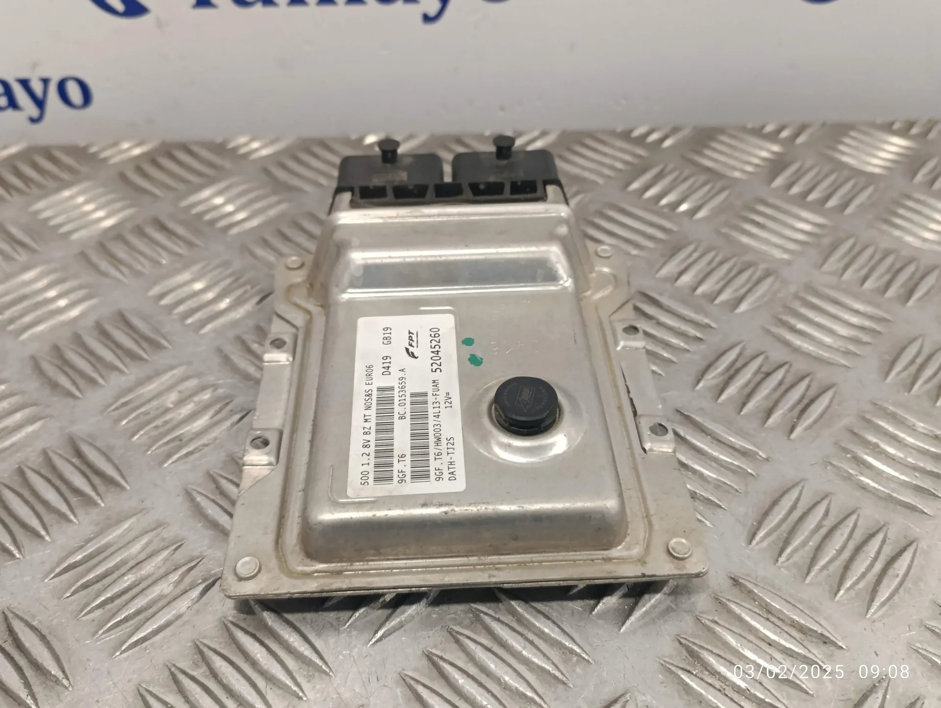 Centralita Motor Uce para Fiat 500 (312)