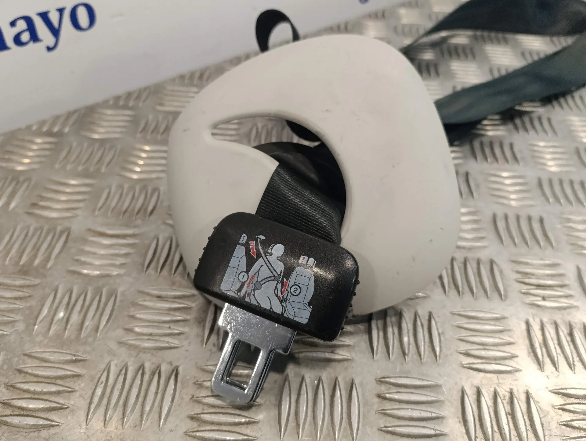 Cinturon Seguridad Trasero Central para Seat Alhambra (7N)