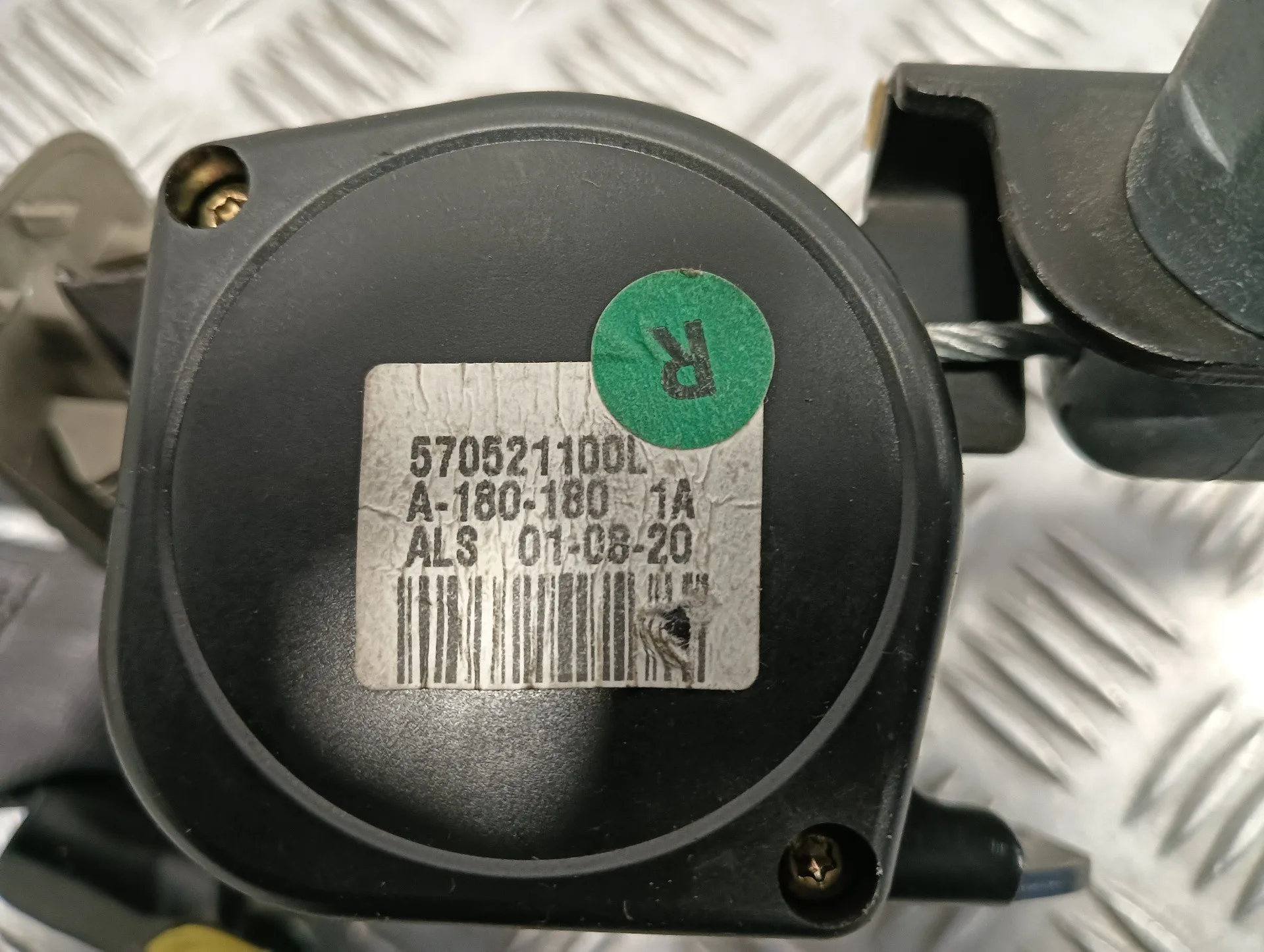 Cinturon Seguridad Trasero Derecho para Volvo S60 Berlina