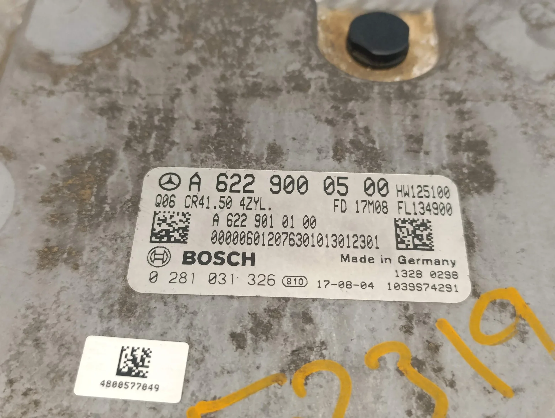 Centralita Motor Uce para Mercedes-Benz Vito Mixto (447)