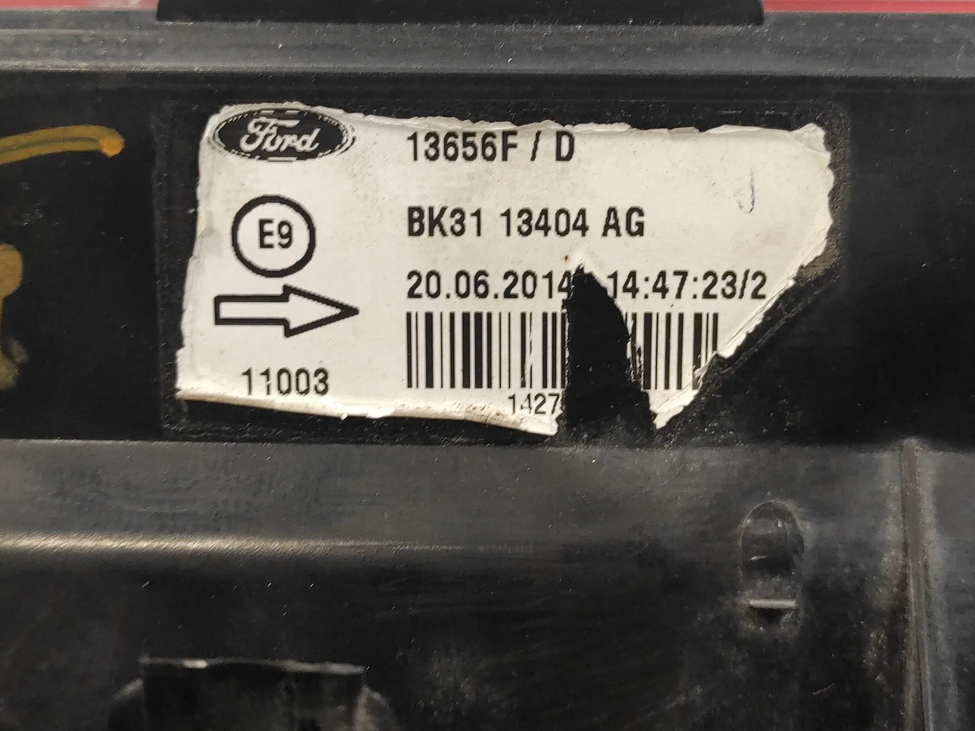 Piloto Trasero Derecho para Ford Transit Kastenwagen (Ttg)