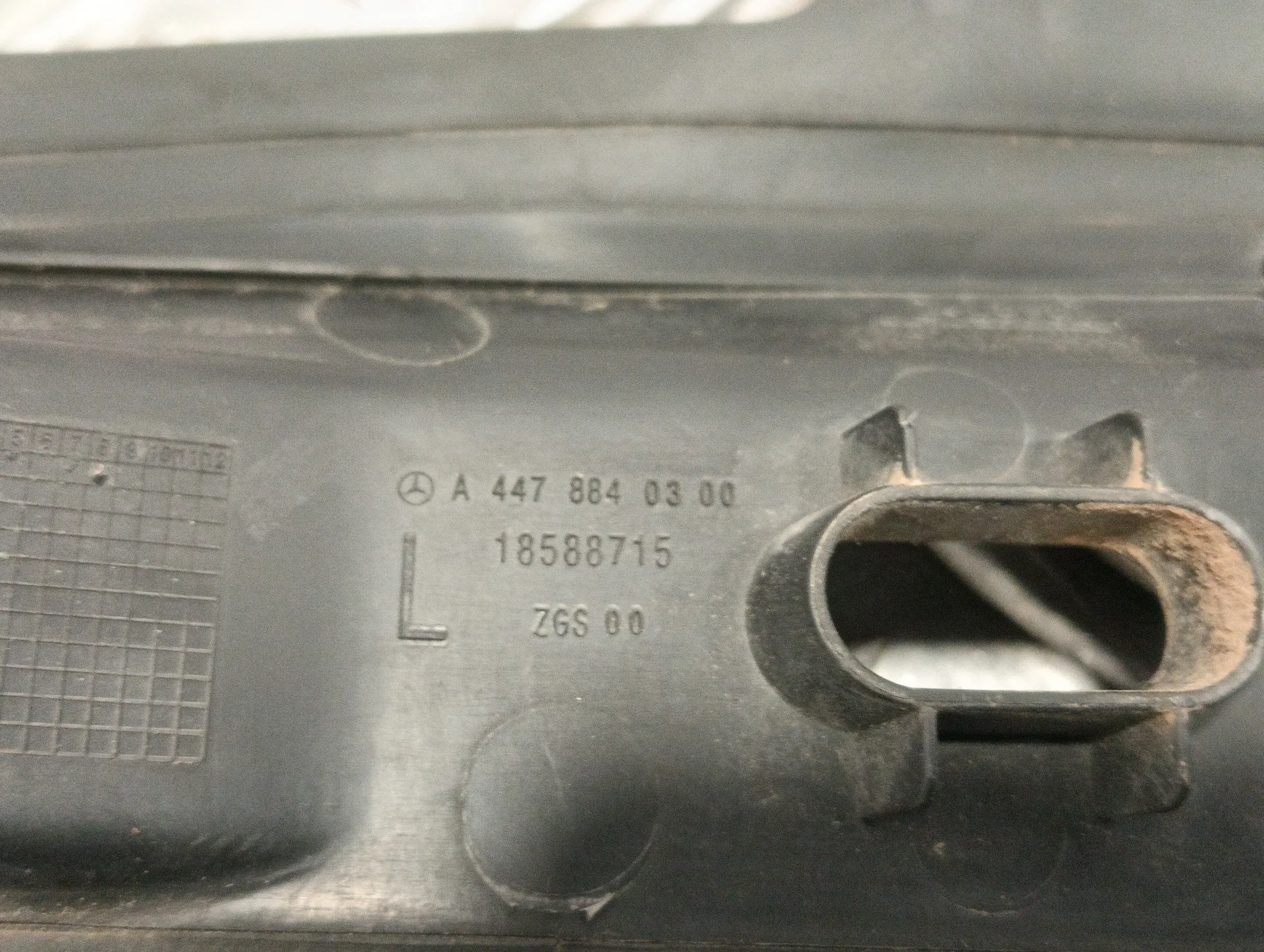 Molduras Delanteras para Mercedes-Benz Vito Mixto (447)