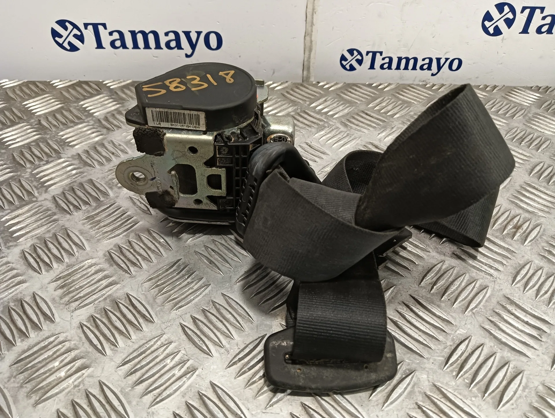 Cinturon Seguridad Delantero Derecho para Ford Transit Kastenwagen (Ttg)