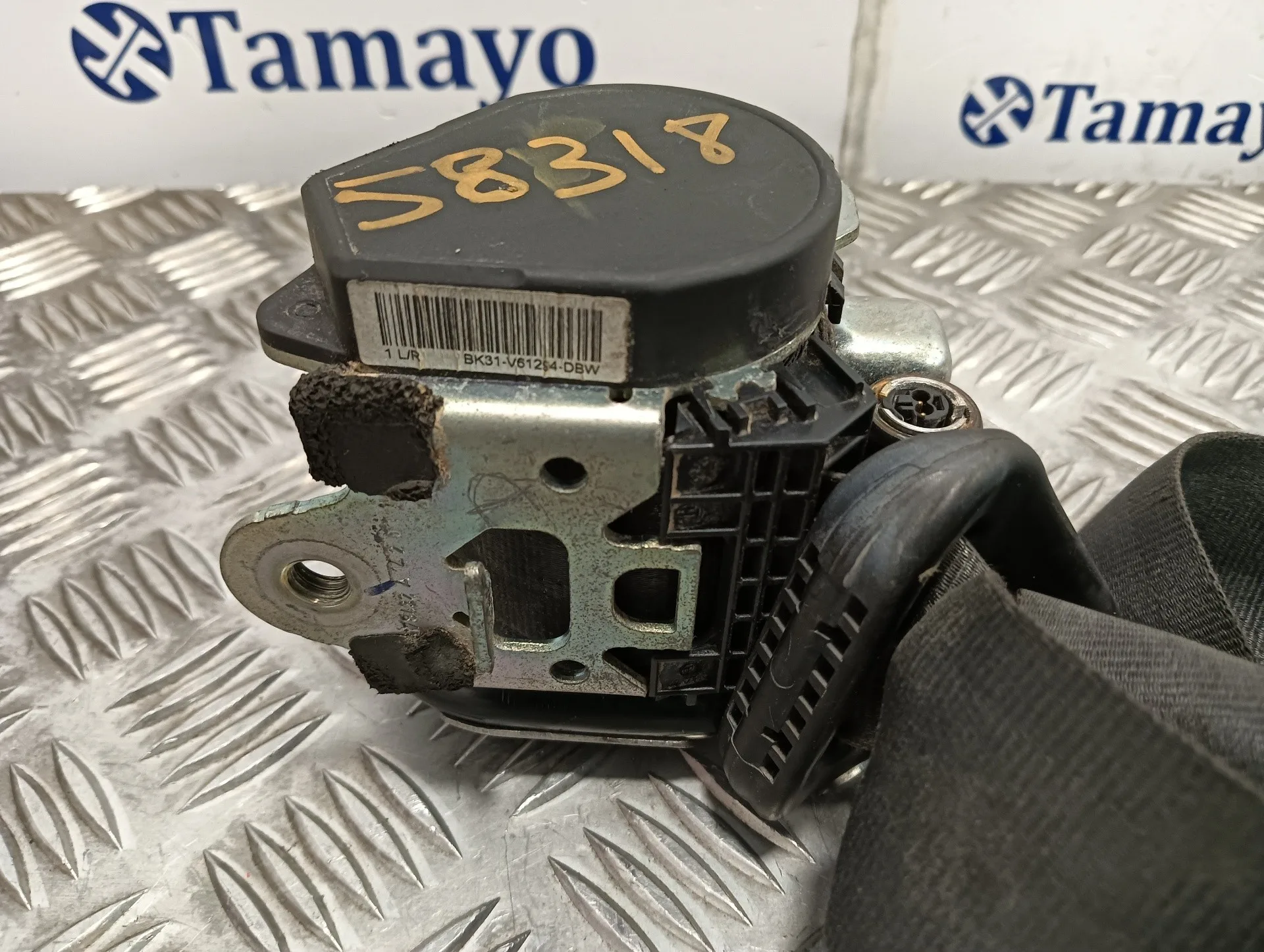 Cinturon Seguridad Delantero Derecho para Ford Transit Kastenwagen (Ttg)