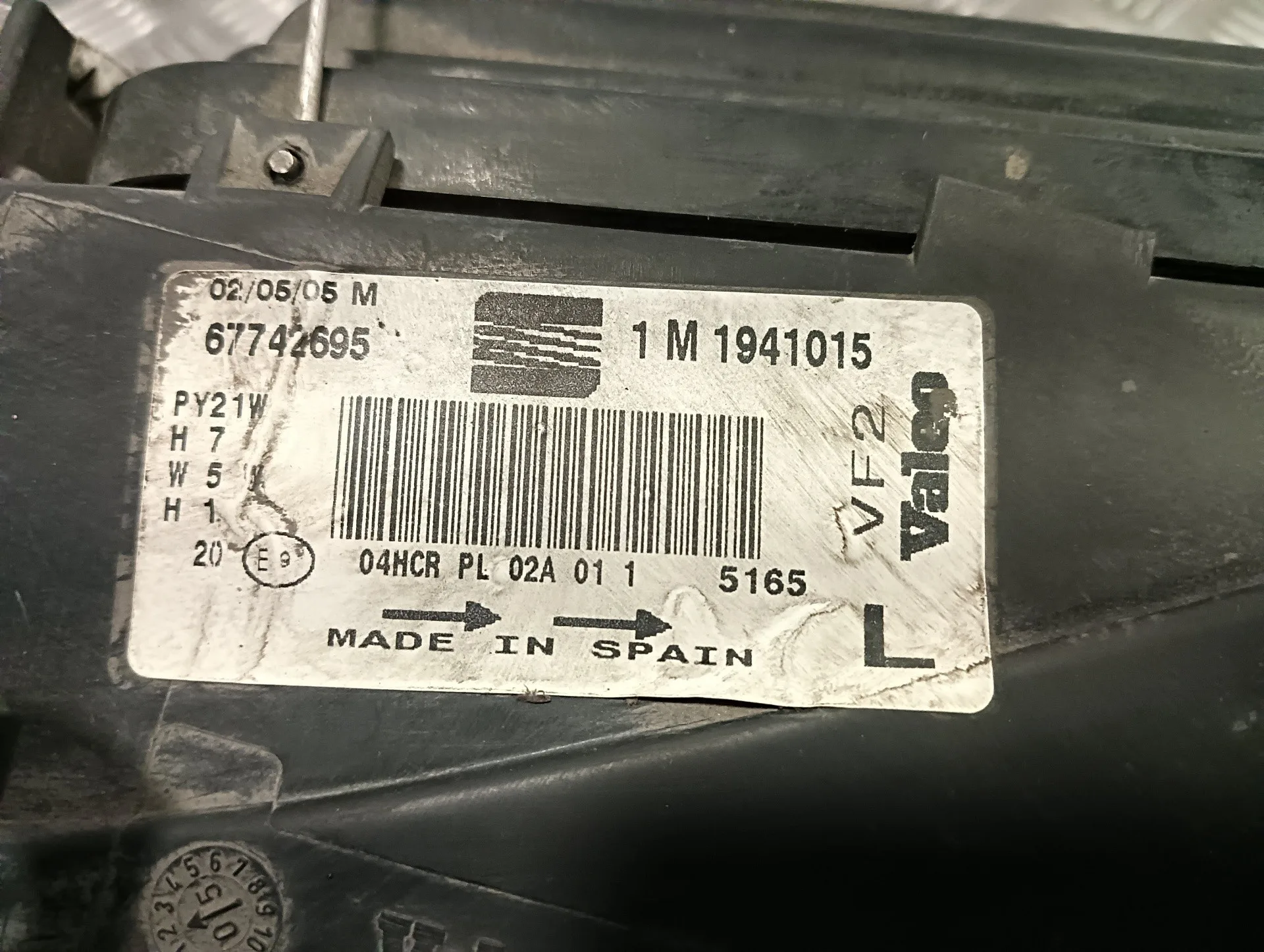 Faro Izquierdo para Seat Leon (1M1)