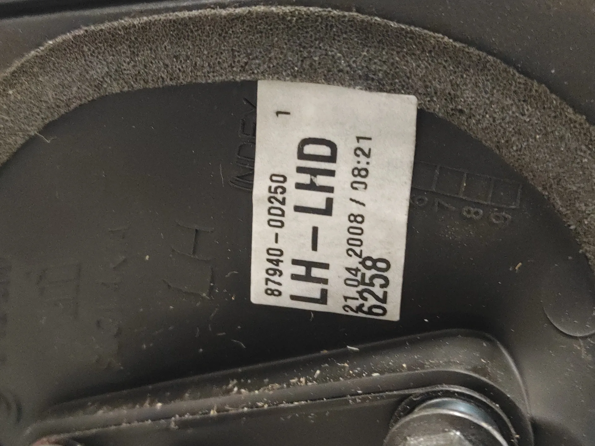 Retrovisor Izquierdo para Toyota Yaris (_P9_)
