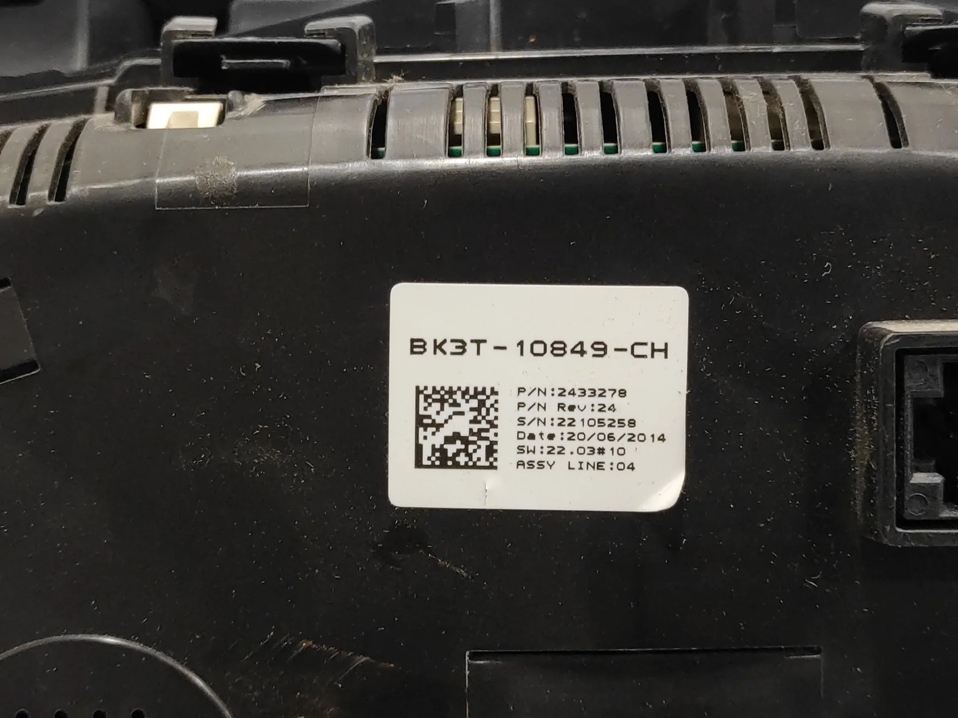 Cuadro Instrumentos para Ford Transit Kastenwagen (Ttg)
