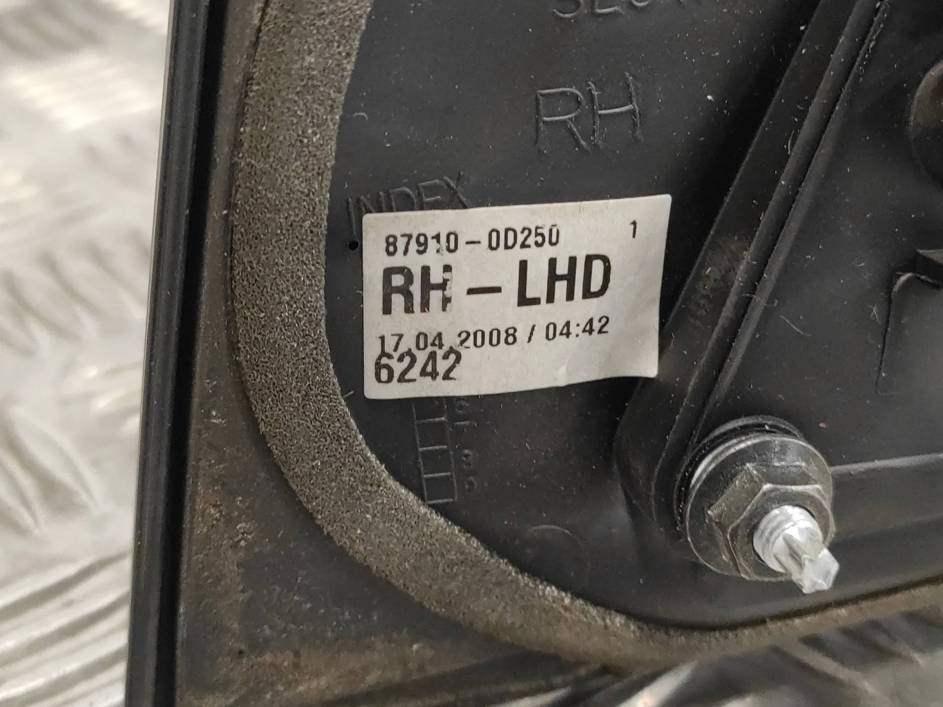 Retrovisor Derecho para Toyota Yaris (_P9_)
