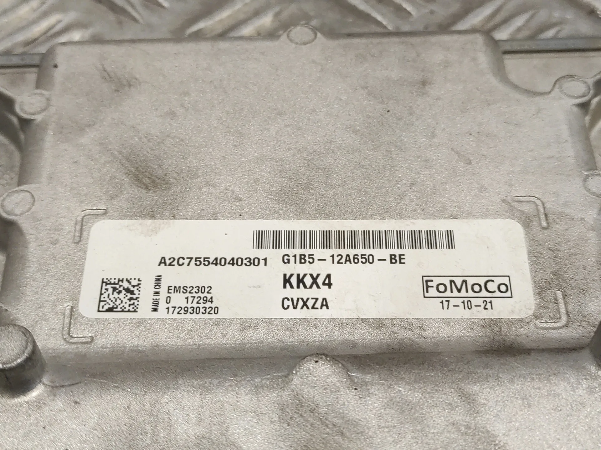 Centralita Motor Uce para Ford Ka+
