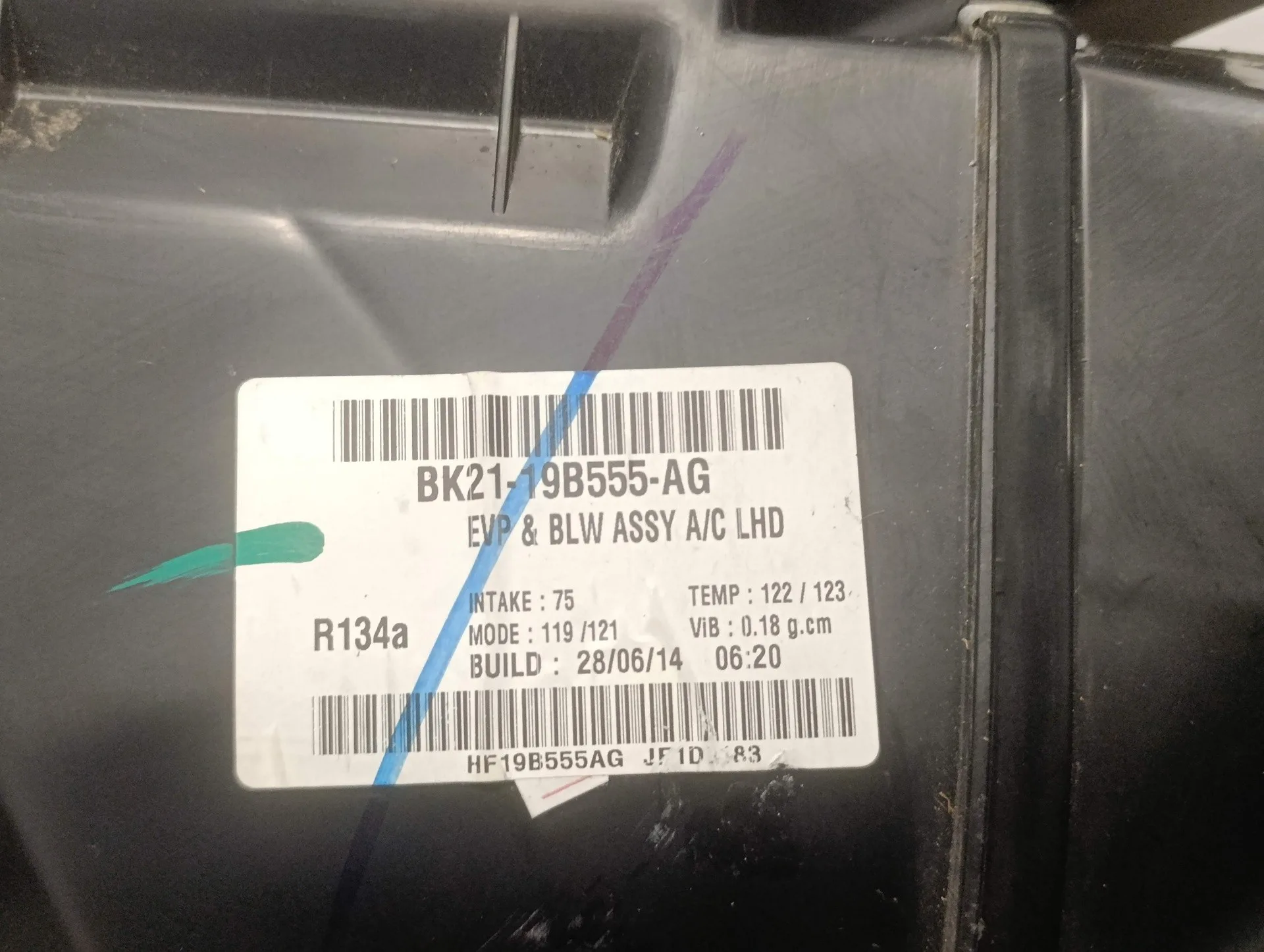 Calefaccion Entera Normal para Ford Transit Kastenwagen (Ttg)