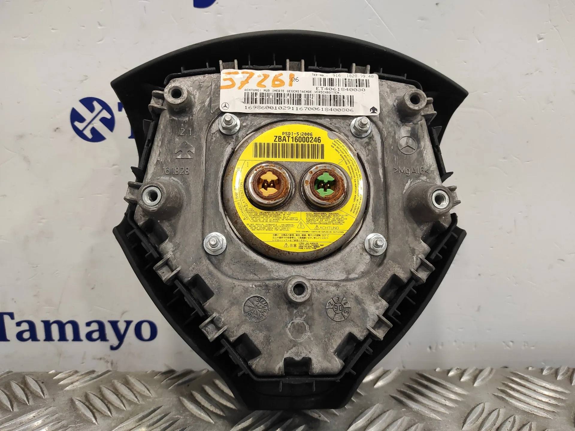Airbag Delantero Izquierdo para Mercedes-Benz Clase A (W169)
