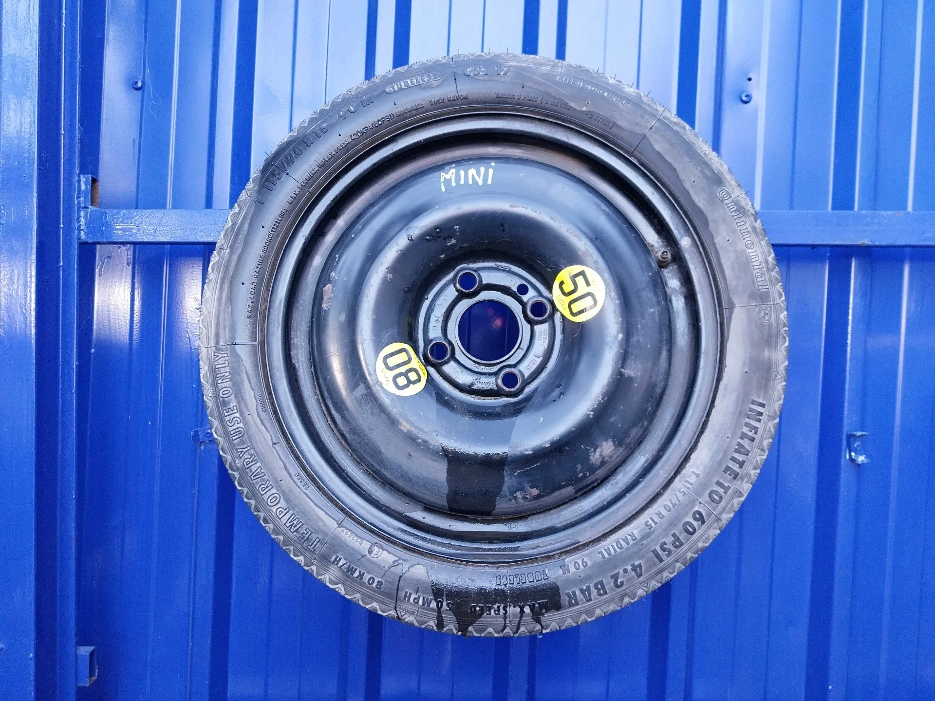 Neumatico Repuesto para Bmw Mini (R56)