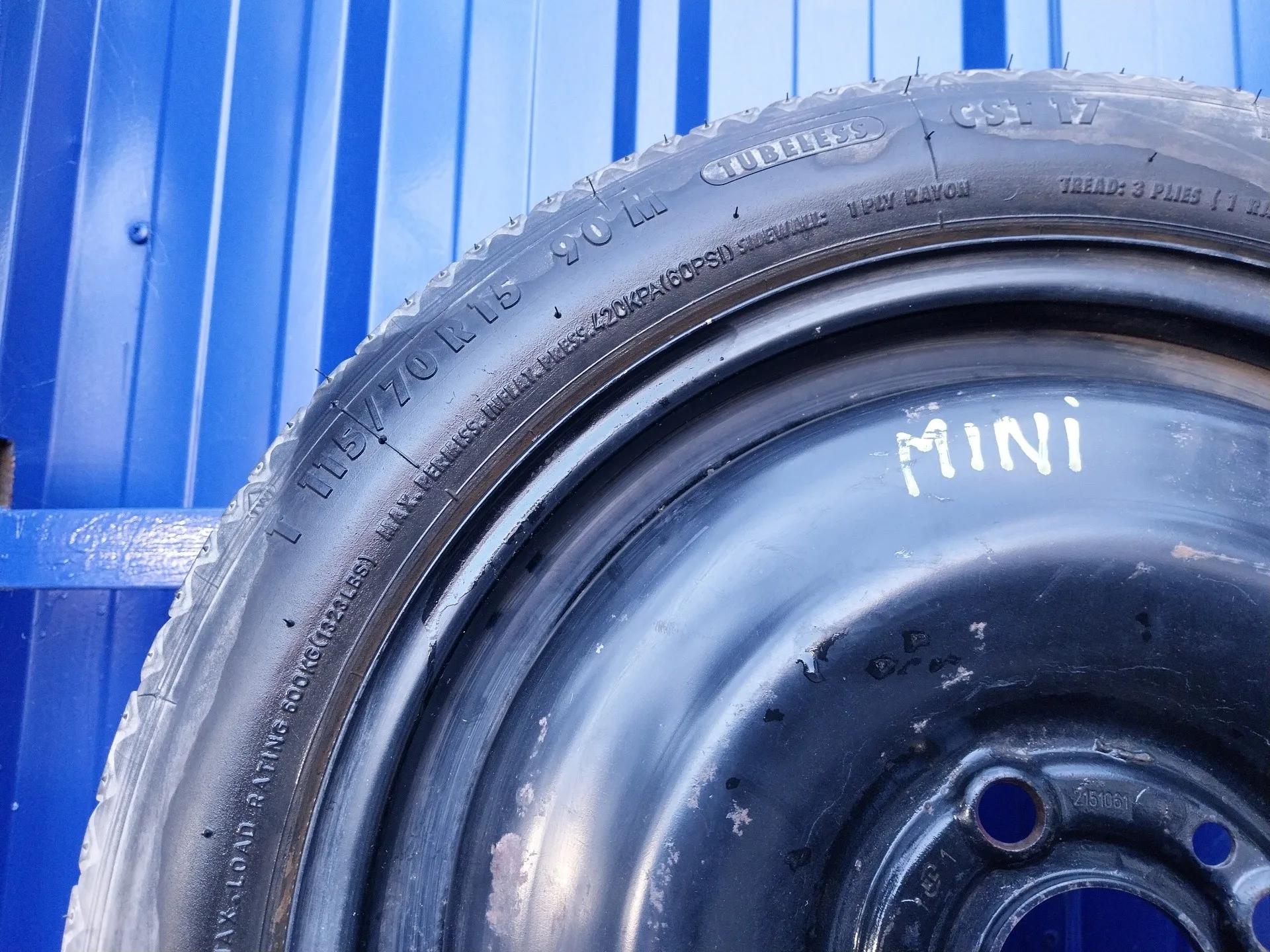 Neumatico Repuesto para Bmw Mini (R56)