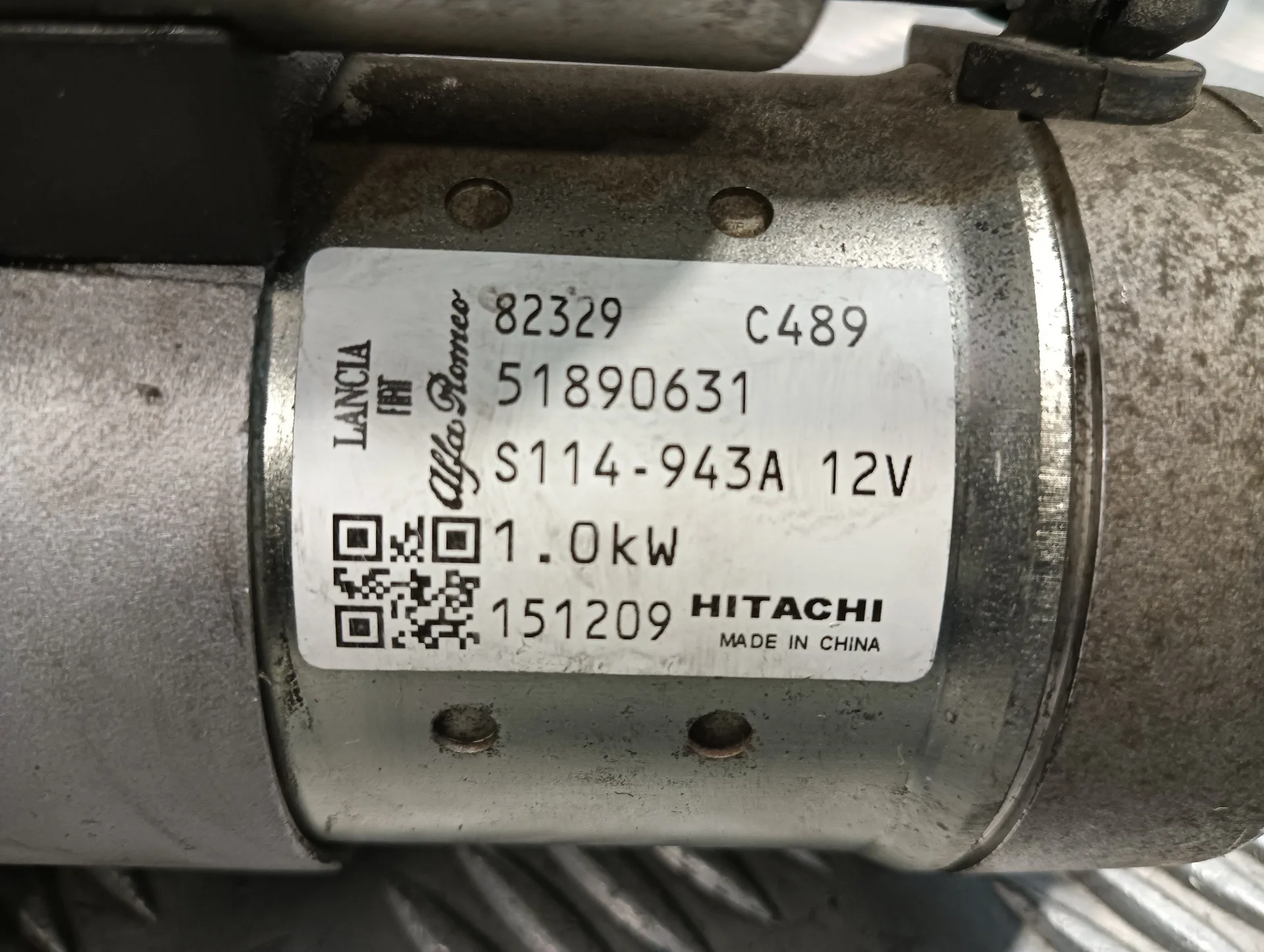 Motor Arranque para Fiat 500 (312)