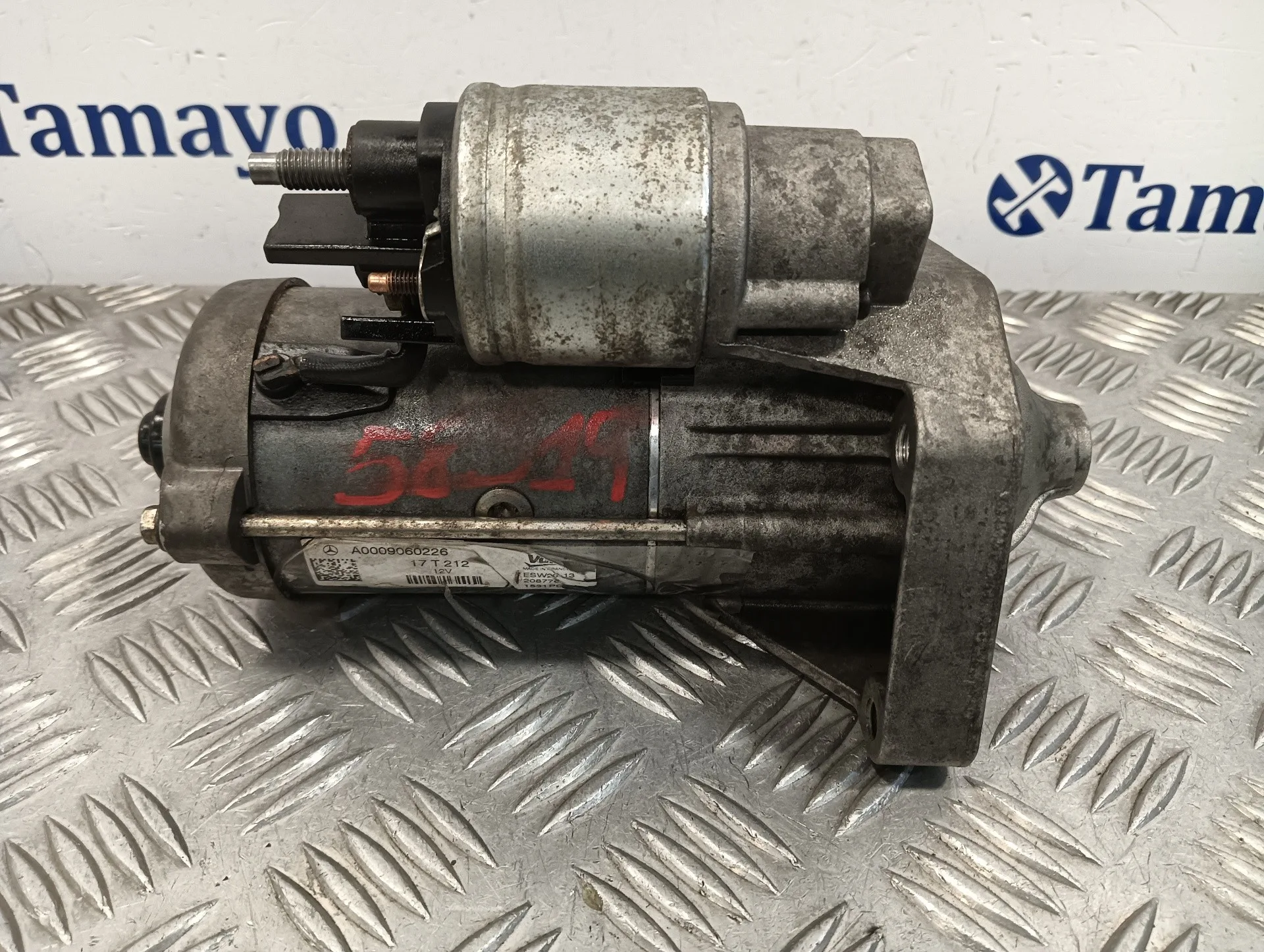 Motor Arranque para Mercedes-Benz Vito Mixto (447)
