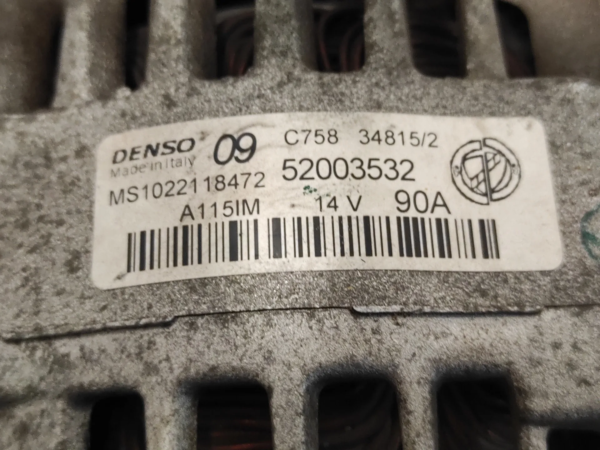 Alternador para Fiat 500 (312)