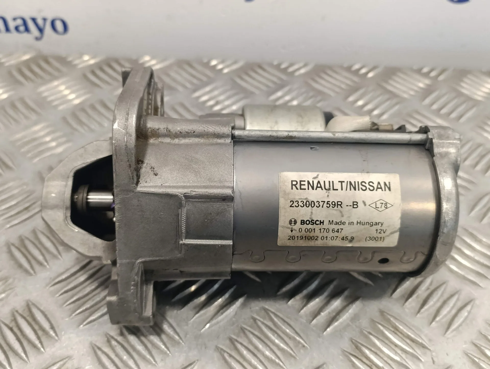 Motor Arranque para Dacia Duster Ii
