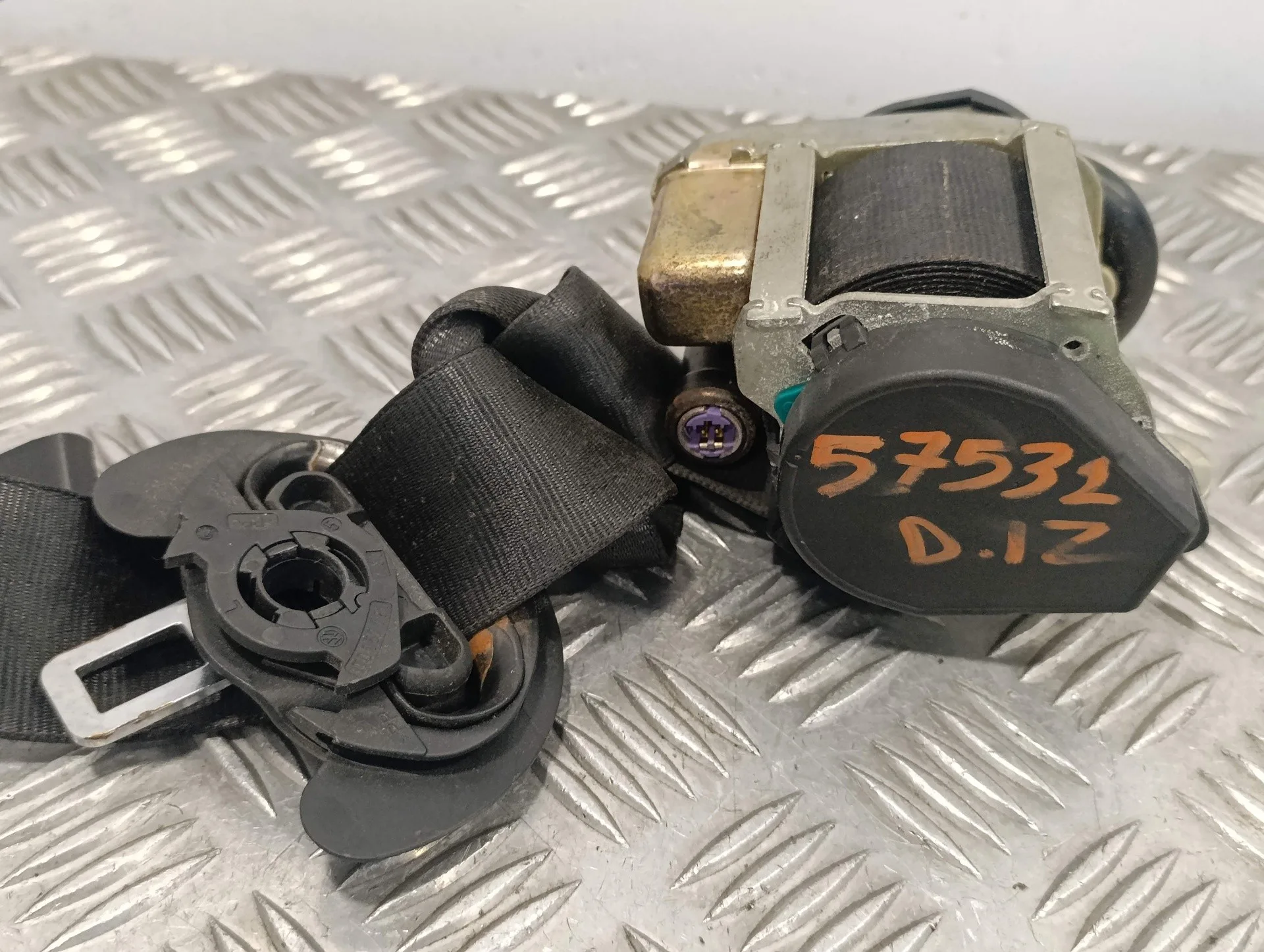 Cinturon Seguridad Delantero Izquierdo para Seat Leon (1P1)
