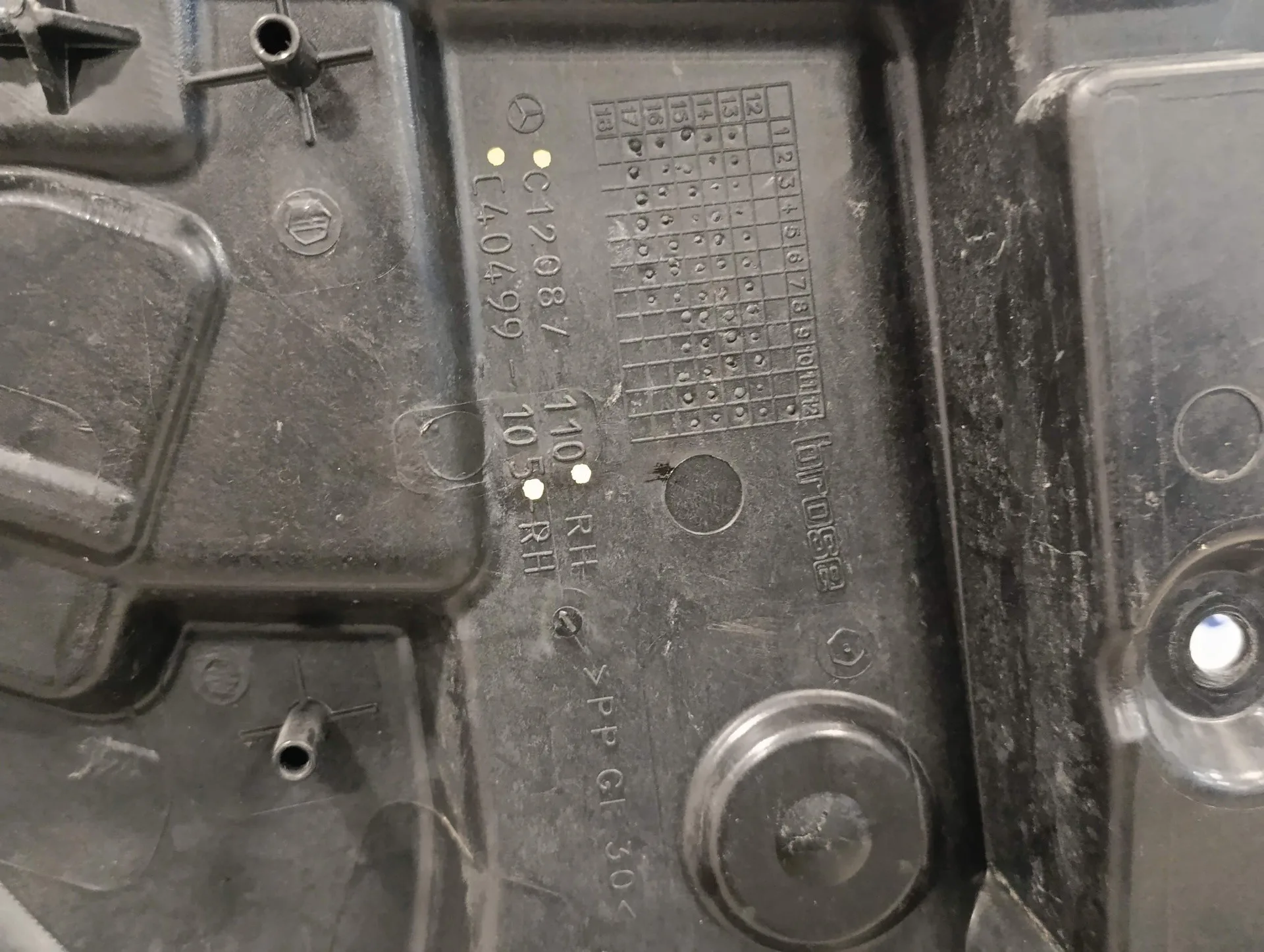 Elevalunas Delantero Derecho para Mercedes-Benz Vito Mixto (447)