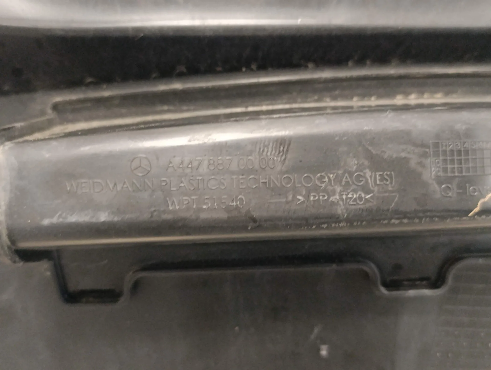 Torpedo para Mercedes-Benz Vito Mixto (447)