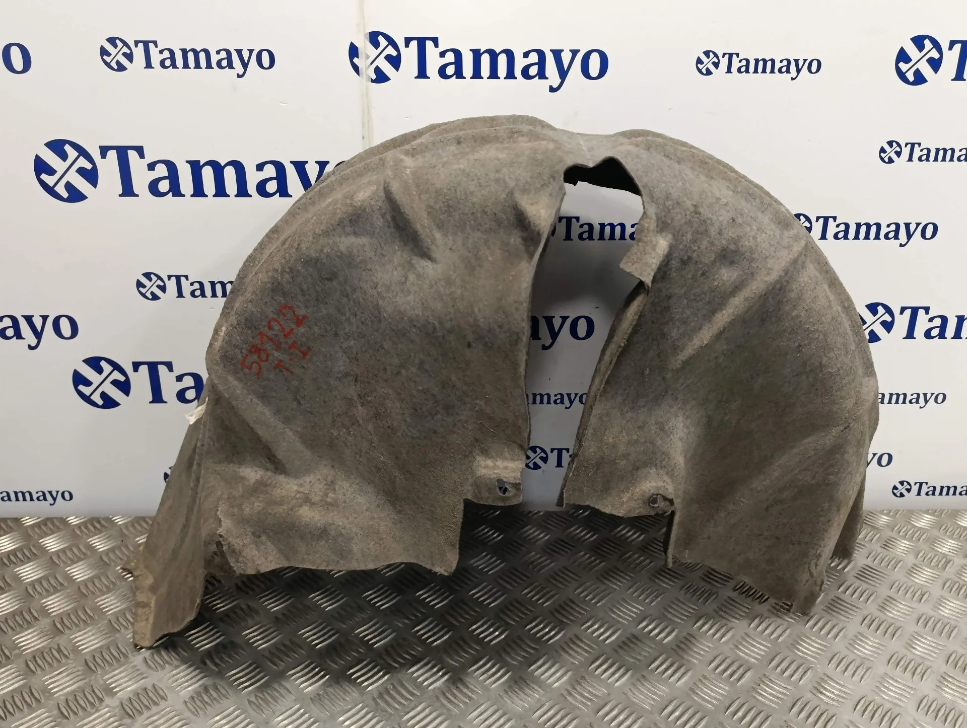 Plastico Paso Rueda Trasero Izquierdo para Seat Alhambra (7N)