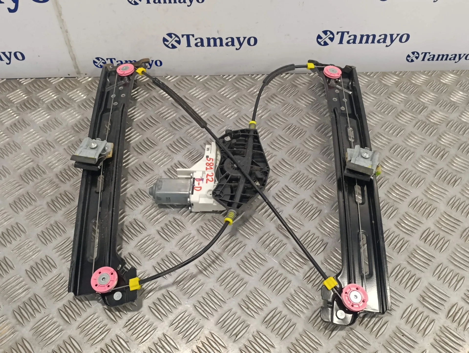 Elevalunas Trasero Derecho para Seat Alhambra (7N)