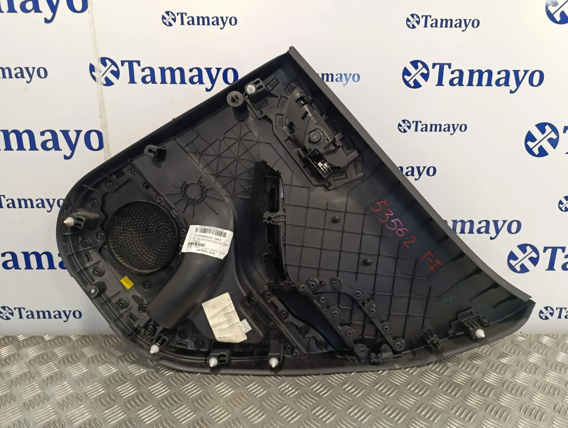 Guarnecido Puerta Trasera Izquierda para Ford Fiesta (Ce1)