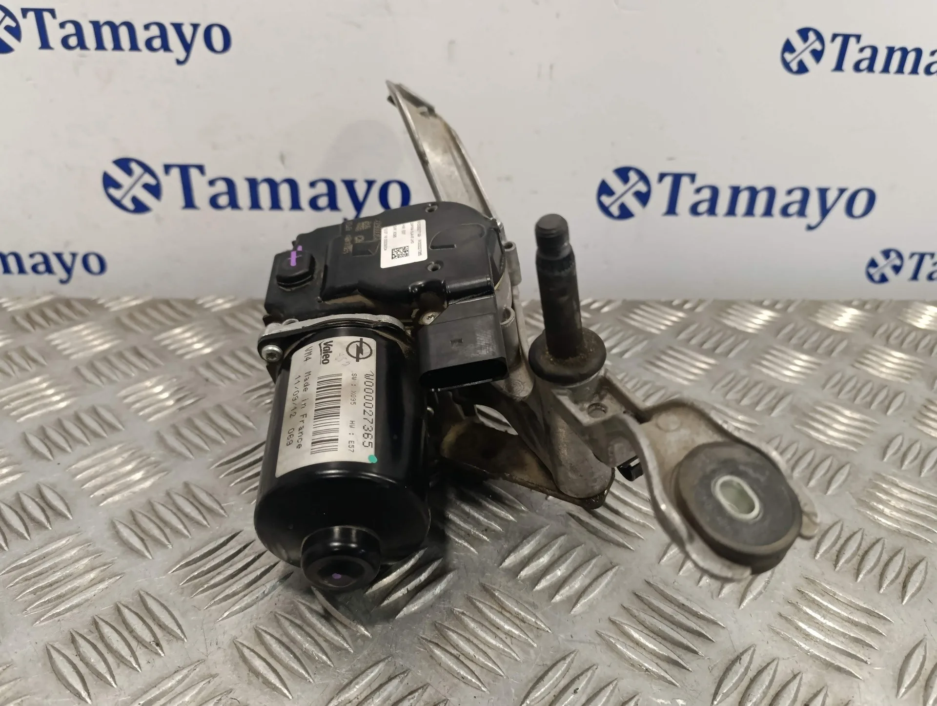 Motor Limpia Delantero para Opel Zafira Tourer C Van (P12)