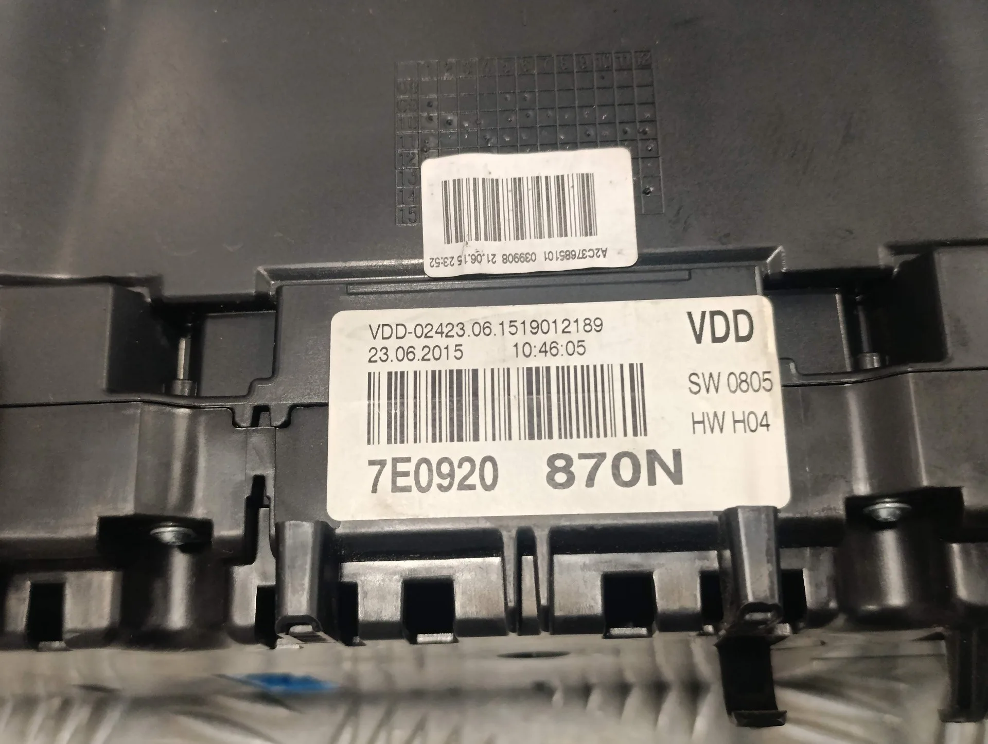 Cuadro Instrumentos para Volkswagen T5 Transporter (7E)