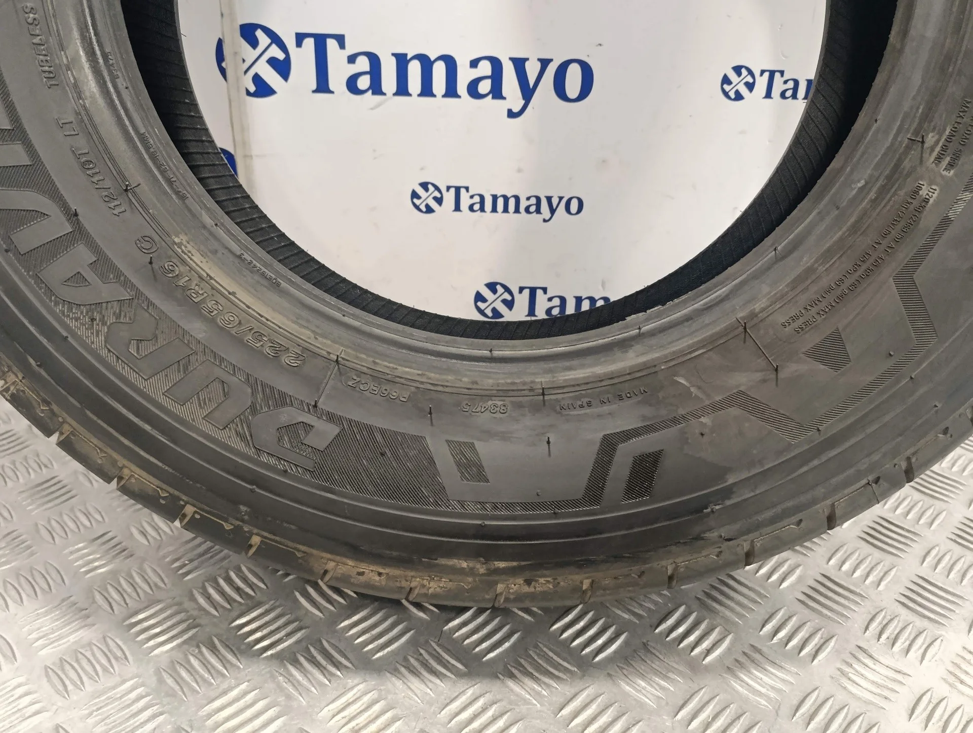 Neumatico Bridgestone B-250 91H para Fiat Ducato Caja Abierta 35 (06.2006 =>)