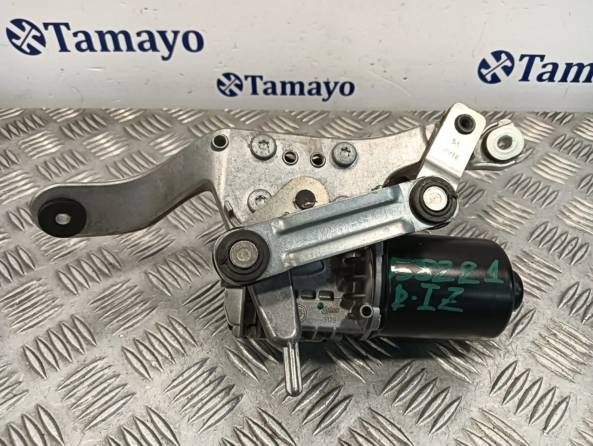 Motor Limpia Delantero para Opel Zafira Tourer C Van (P12)