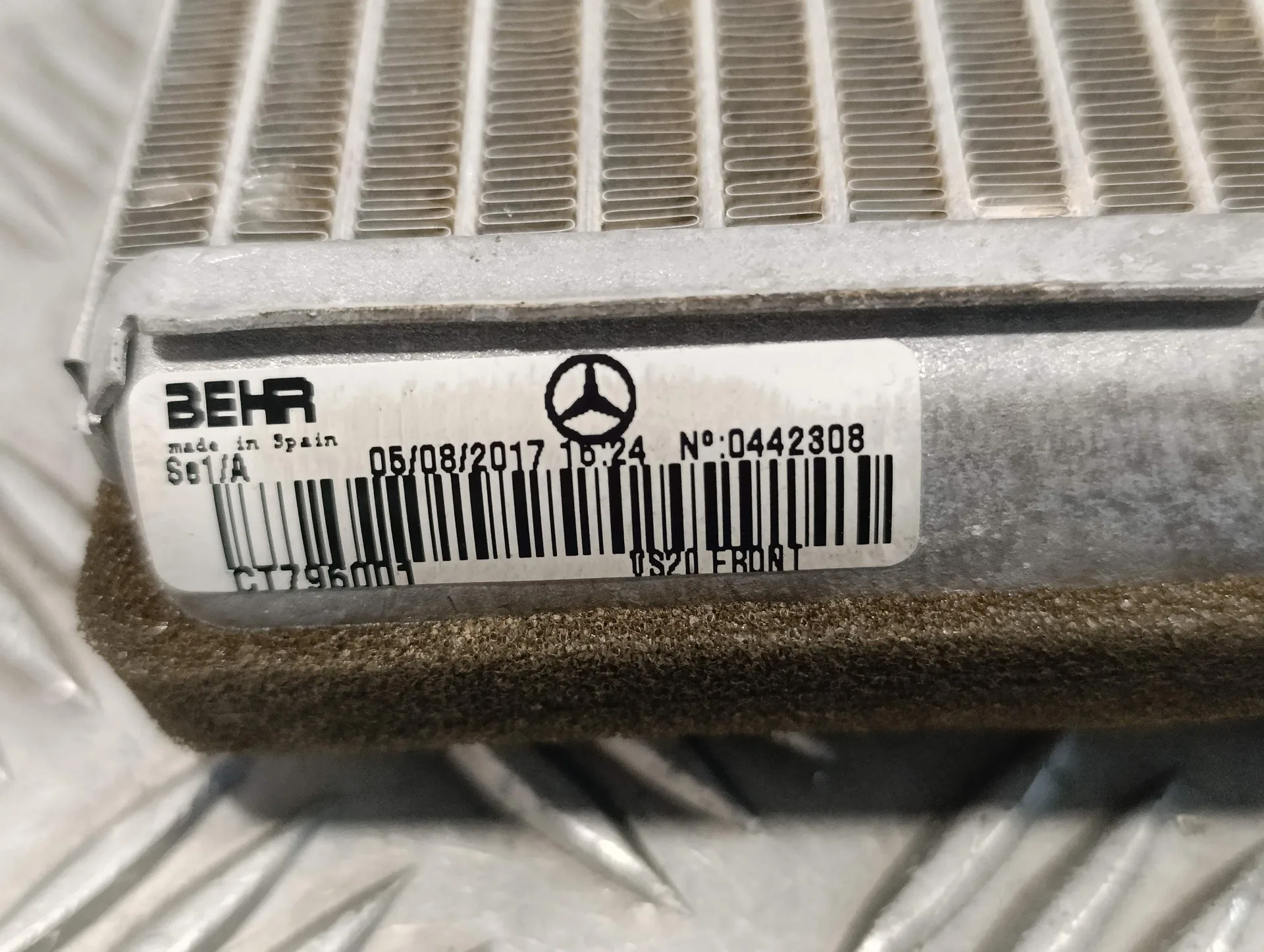 Radiador Calefaccion / Aire Acondicionado para Mercedes-Benz Vito Mixto (447)