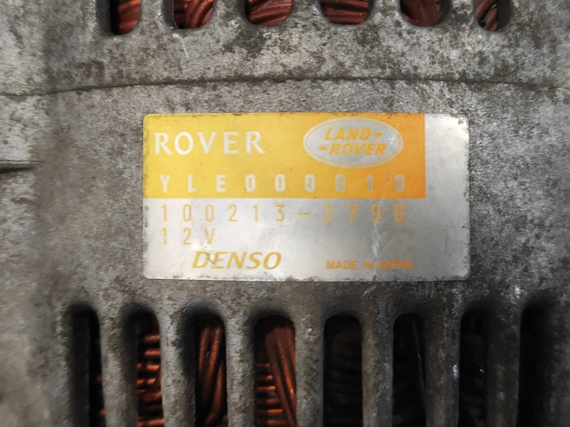Alternador para Mg Serie 25 (Rf)