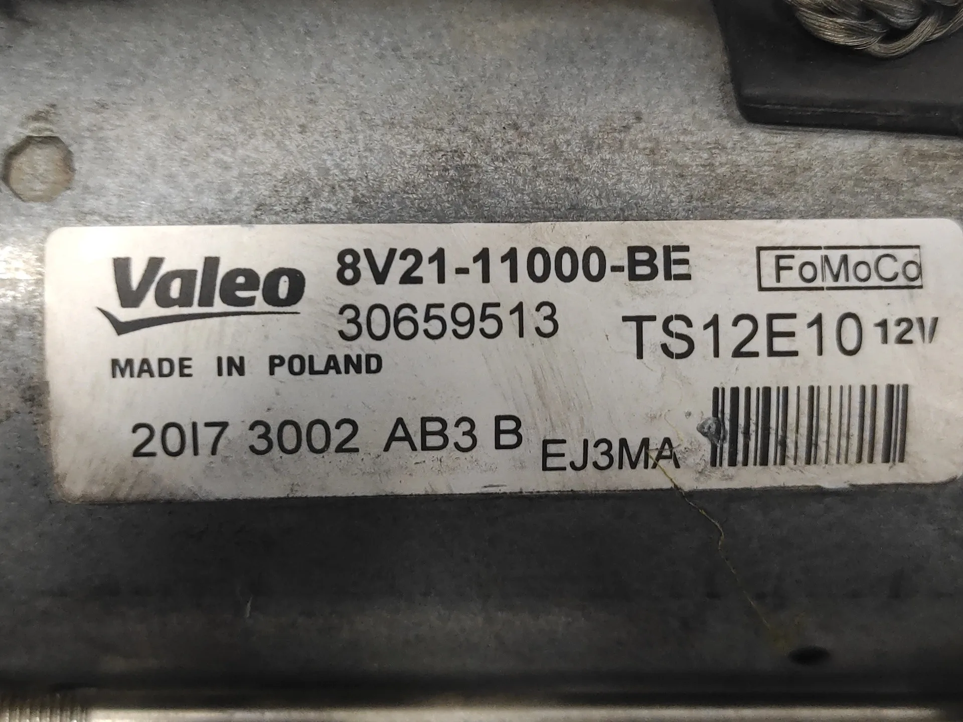 Motor Arranque para Ford Ka+
