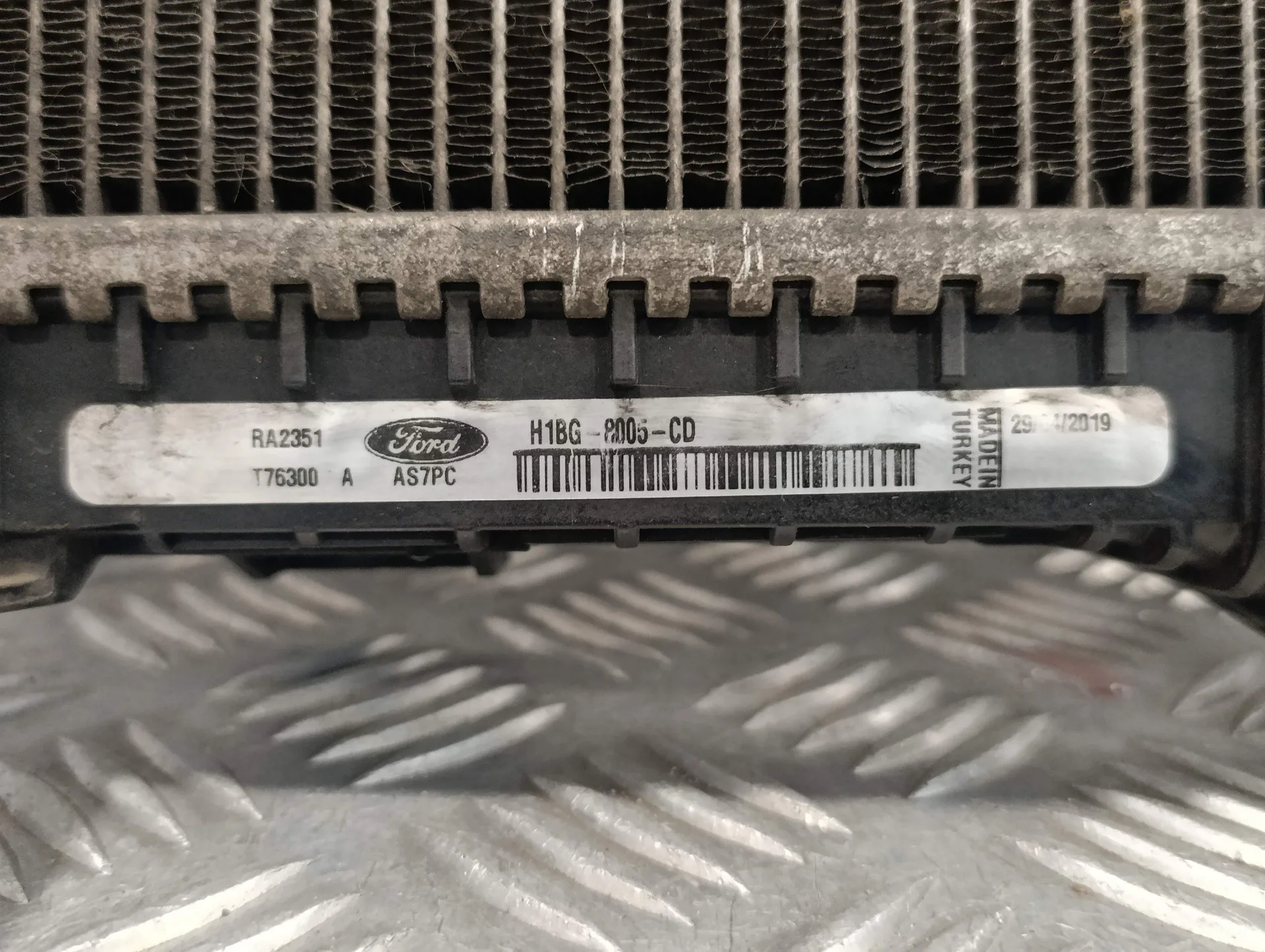 Radiador Agua para Ford Tourneo Courier (C4A)