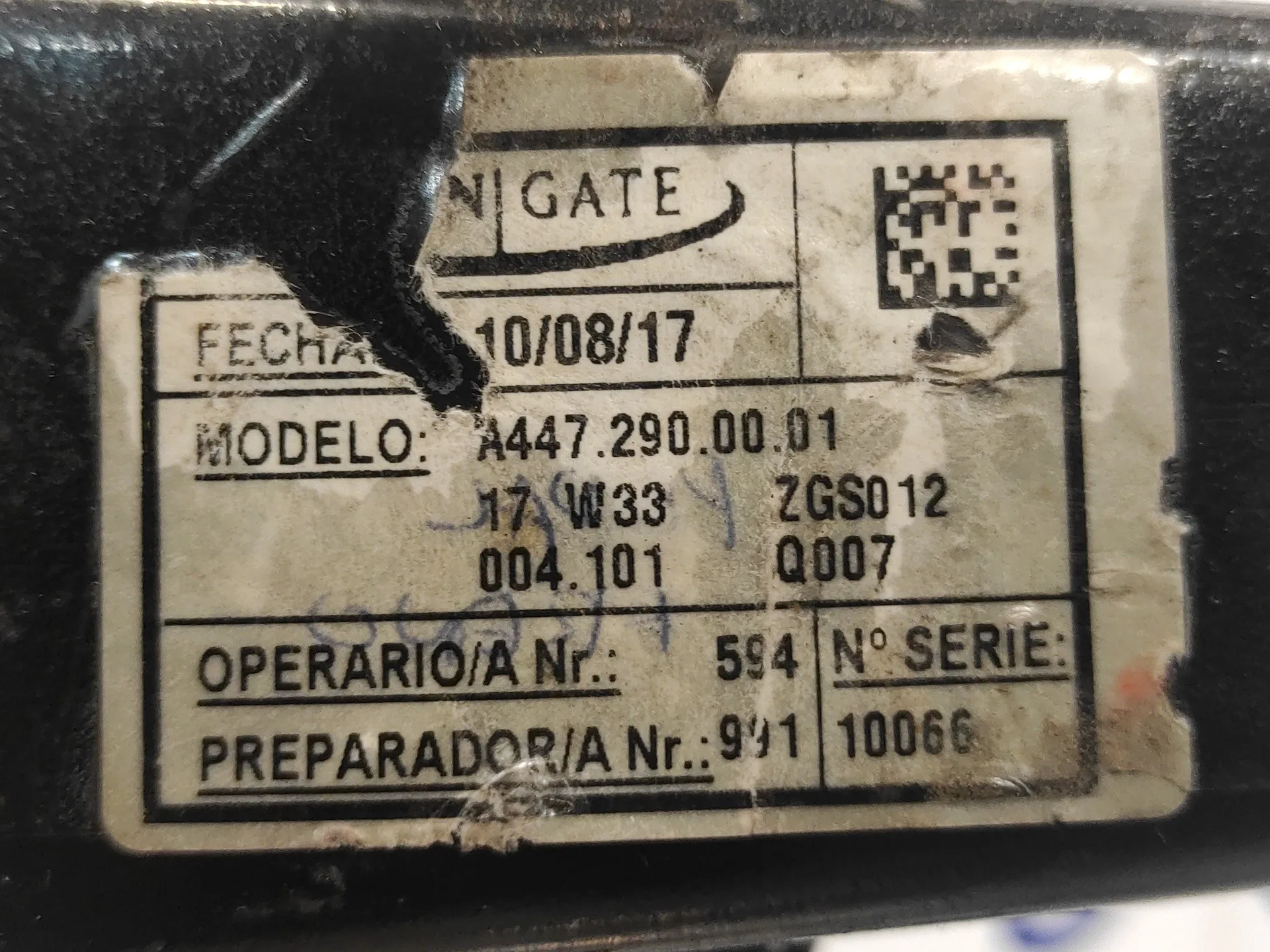 Pedal Freno para Mercedes-Benz Vito Mixto (447)