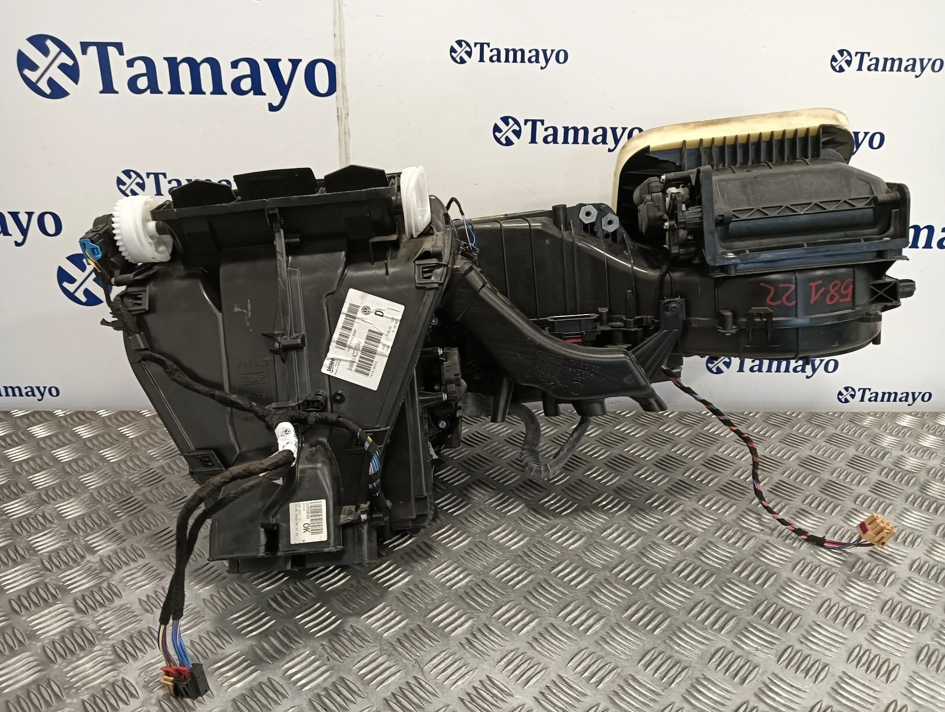 Calefaccion Entera Normal para Seat Alhambra (7N)