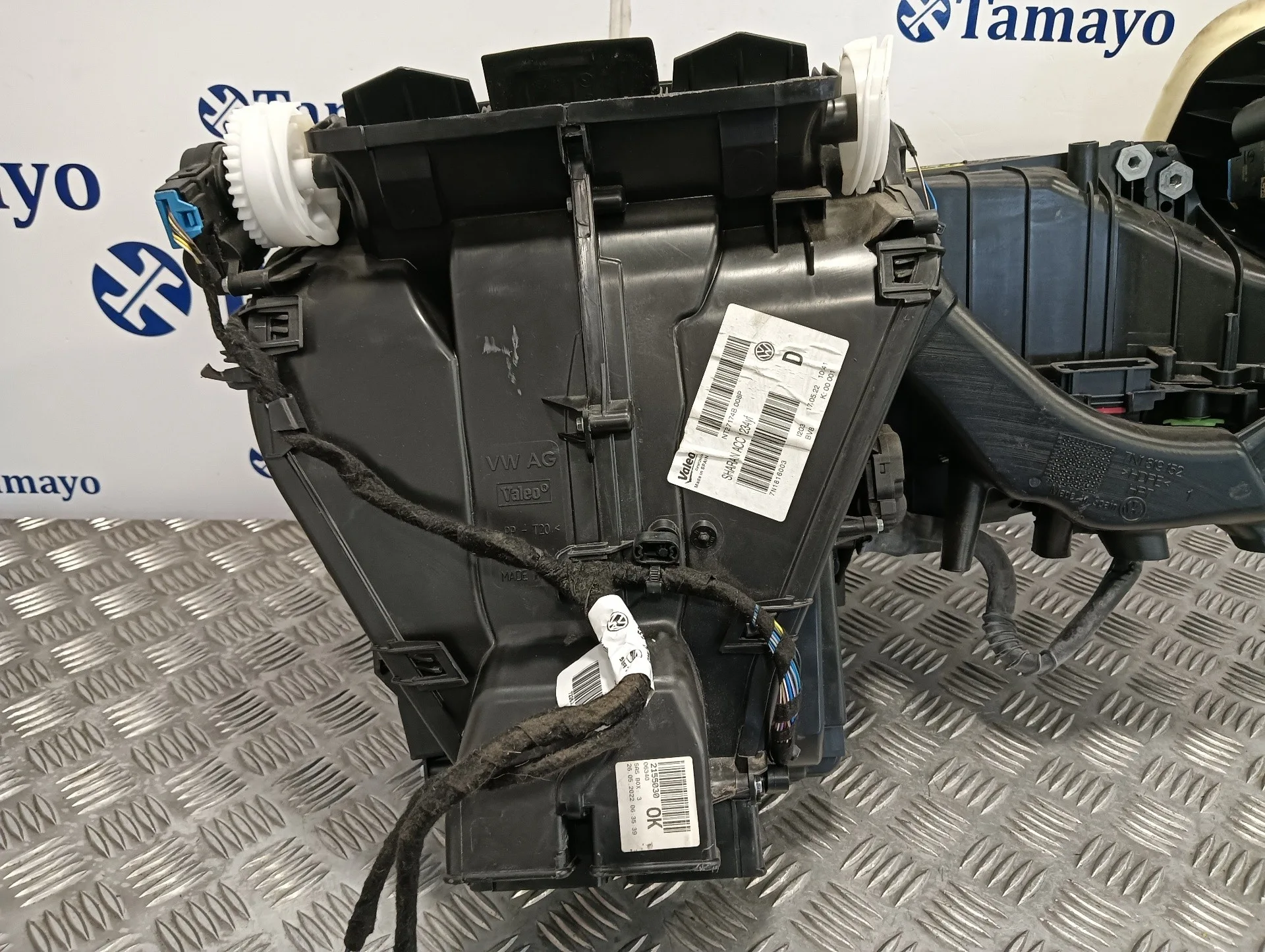 Calefaccion Entera Normal para Seat Alhambra (7N)