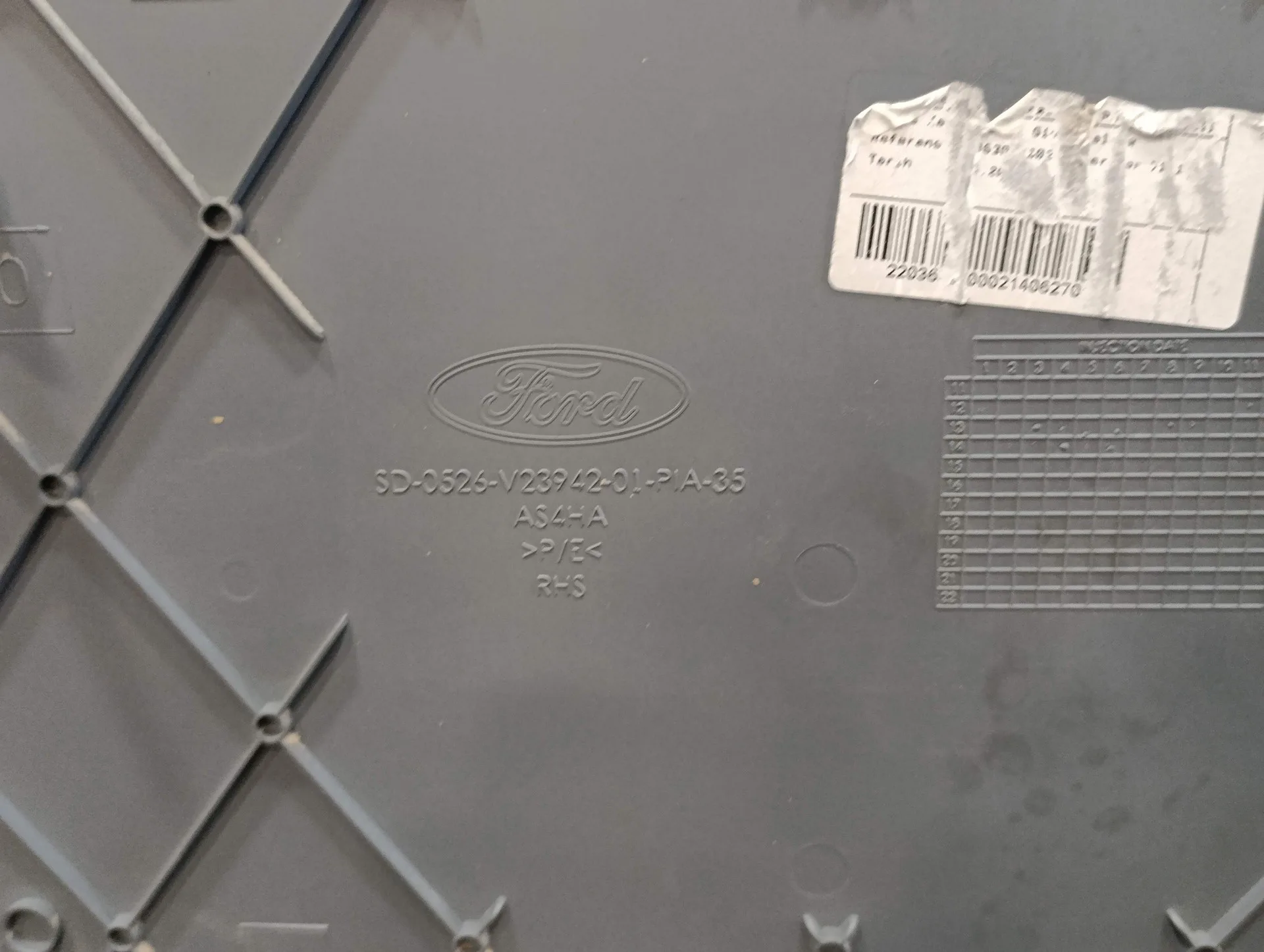 Guarnecido Puerta Delantera Derecha para Ford Transit Kastenwagen (Ttg)