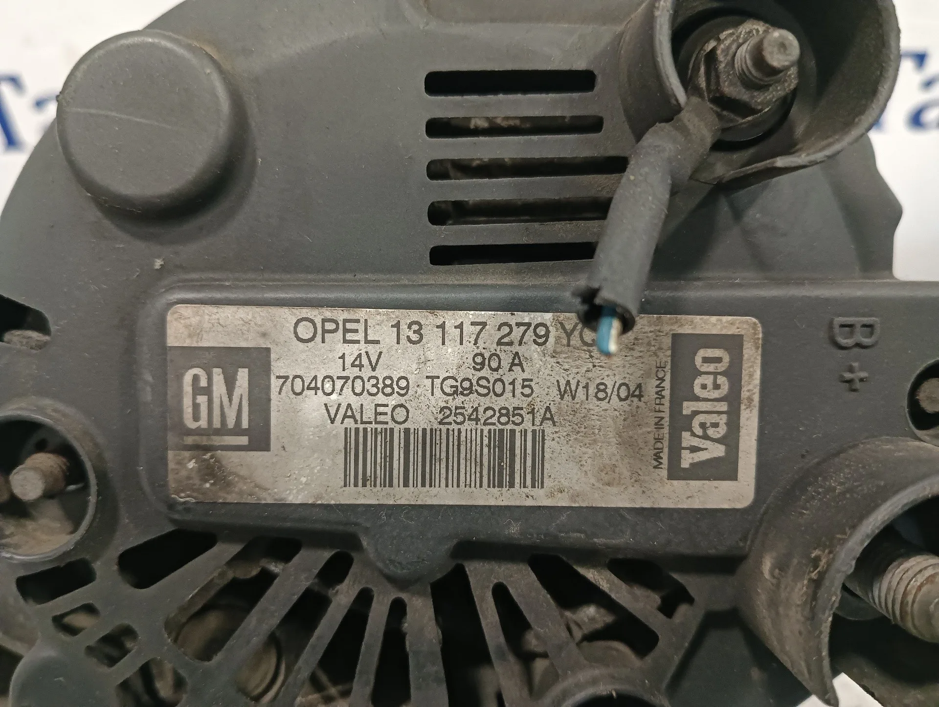 Alternador para Opel Corsa C
