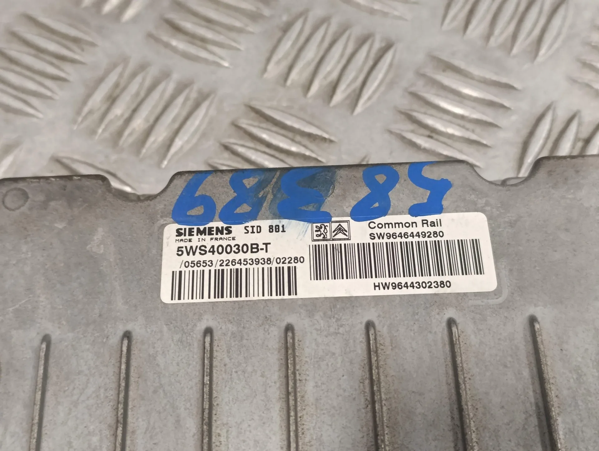 Centralita Motor Uce para Peugeot 307 (S1)