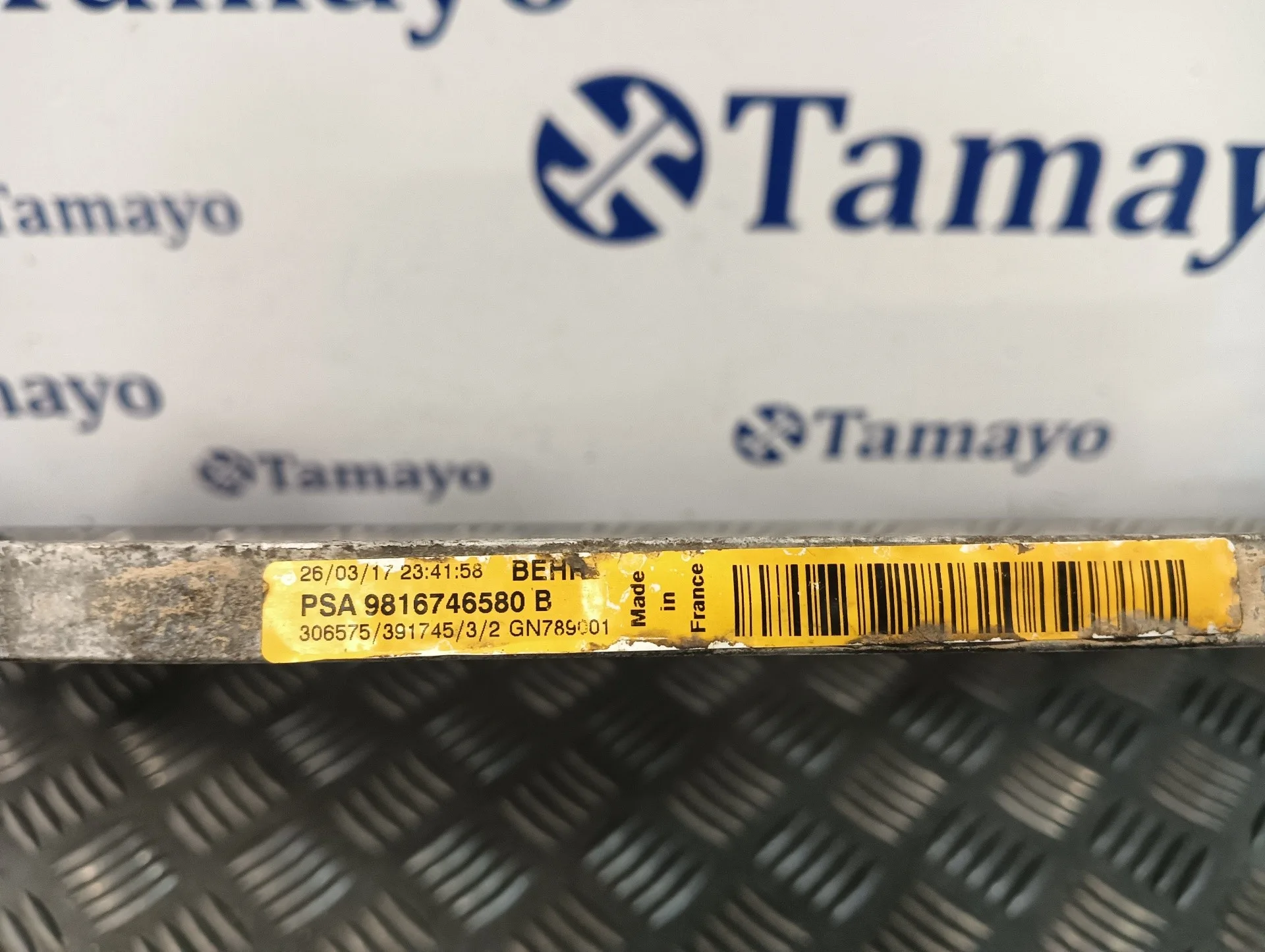 Condensador / Radiador Aire Acondicionado para Toyota Proace